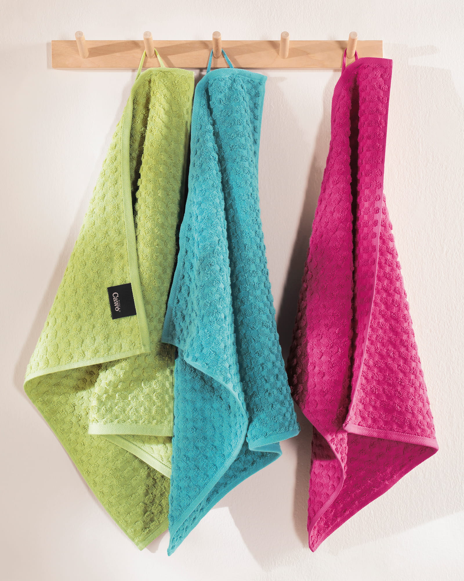 Cawö Küchenhandtücher Cuisine Pro Uni 520 pink - 247 - 50x50 cm