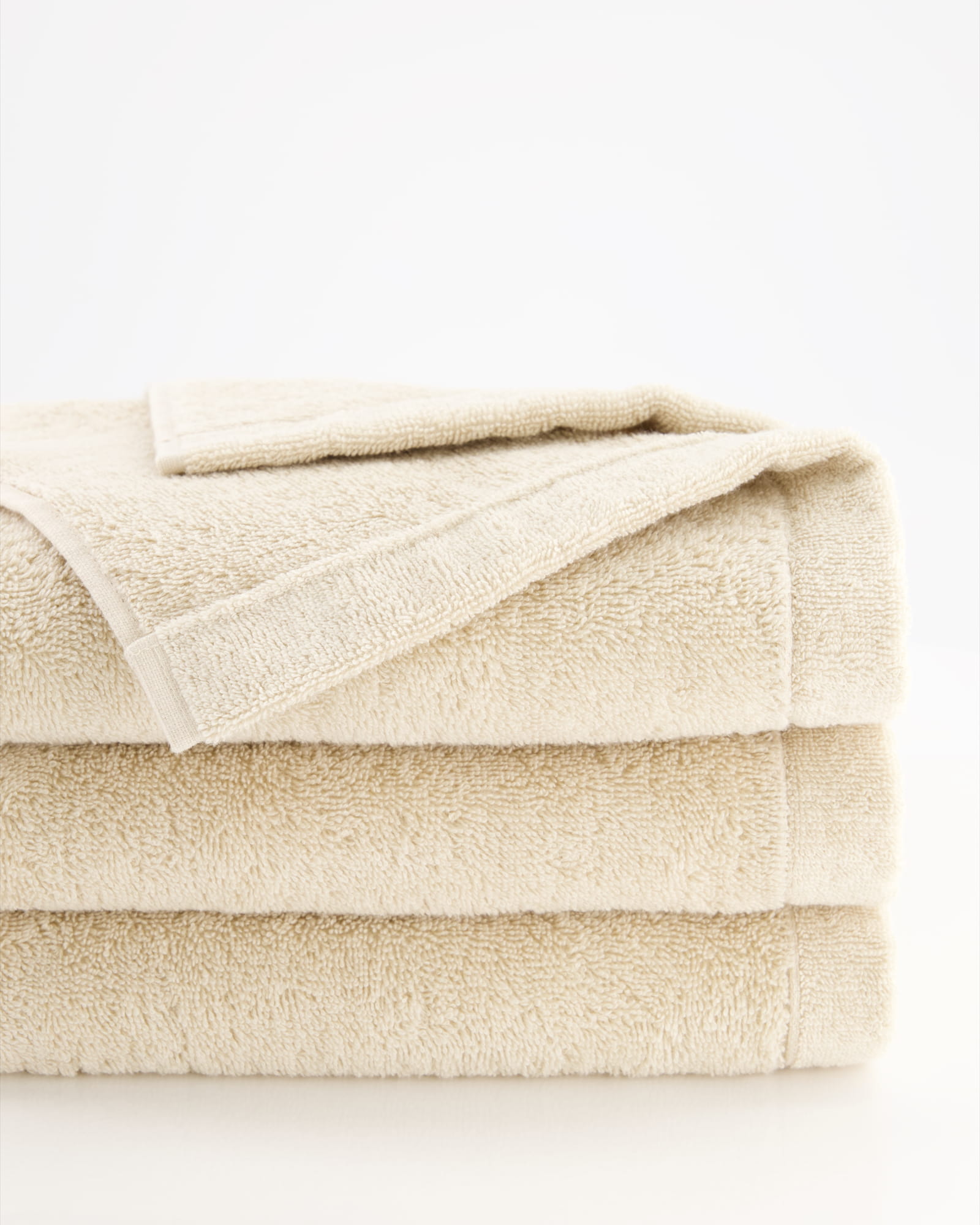 Cawö Handtücher Lifestyle Uni 7007 beige - 370 - Gästetuch 30x50 cm