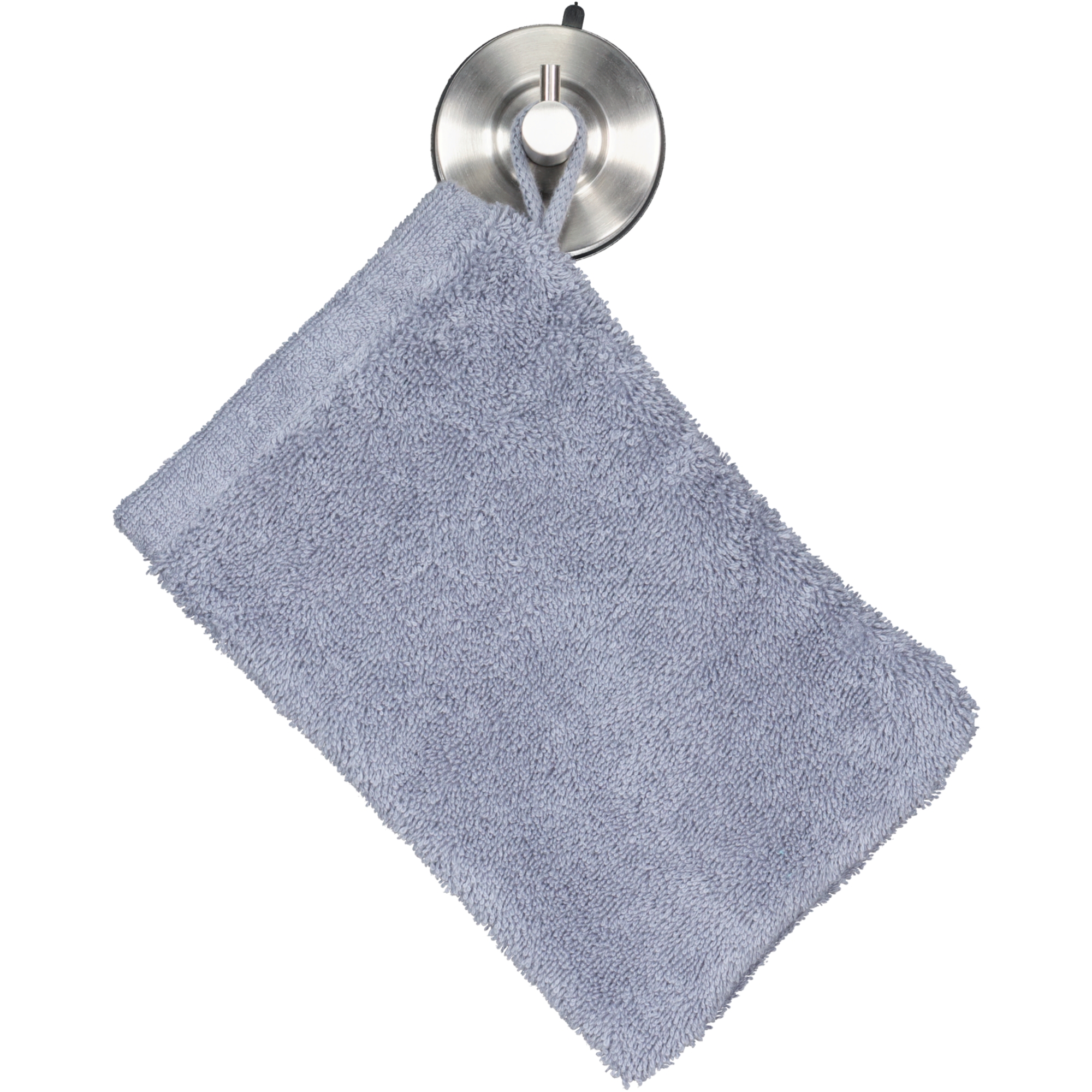 Cawö Handtücher Lifestyle Uni 7007 nordic blue - 187 - Waschhandschuh 16x22 cm