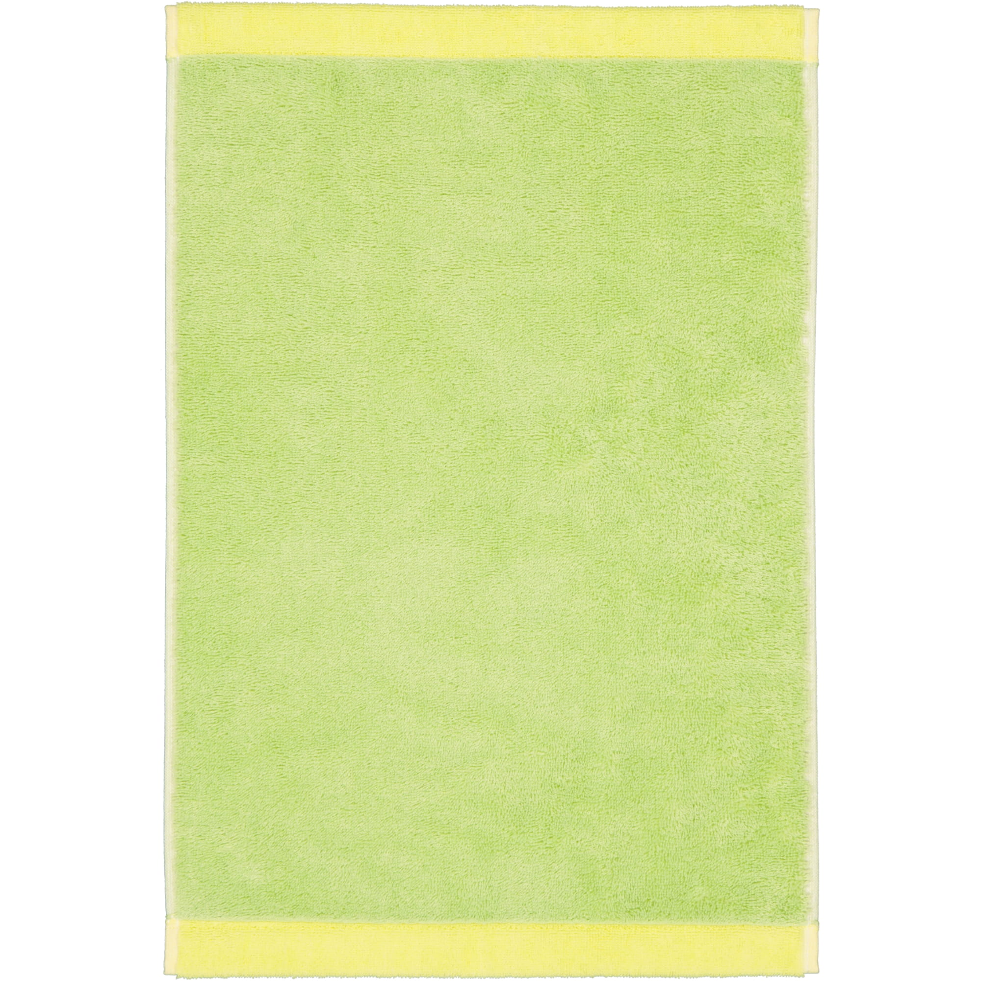 Cawö Handtücher Lifestyle Splash 7071 pistazie/lemon - 45 - Gästetuch 30x50 cm
