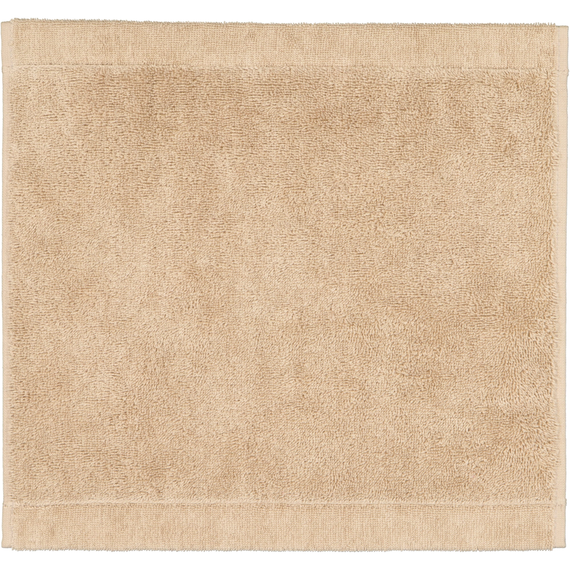 Cawö Handtücher Lifestyle Uni 7007 mandel - 328 - Seiflappen 30x30 cm
