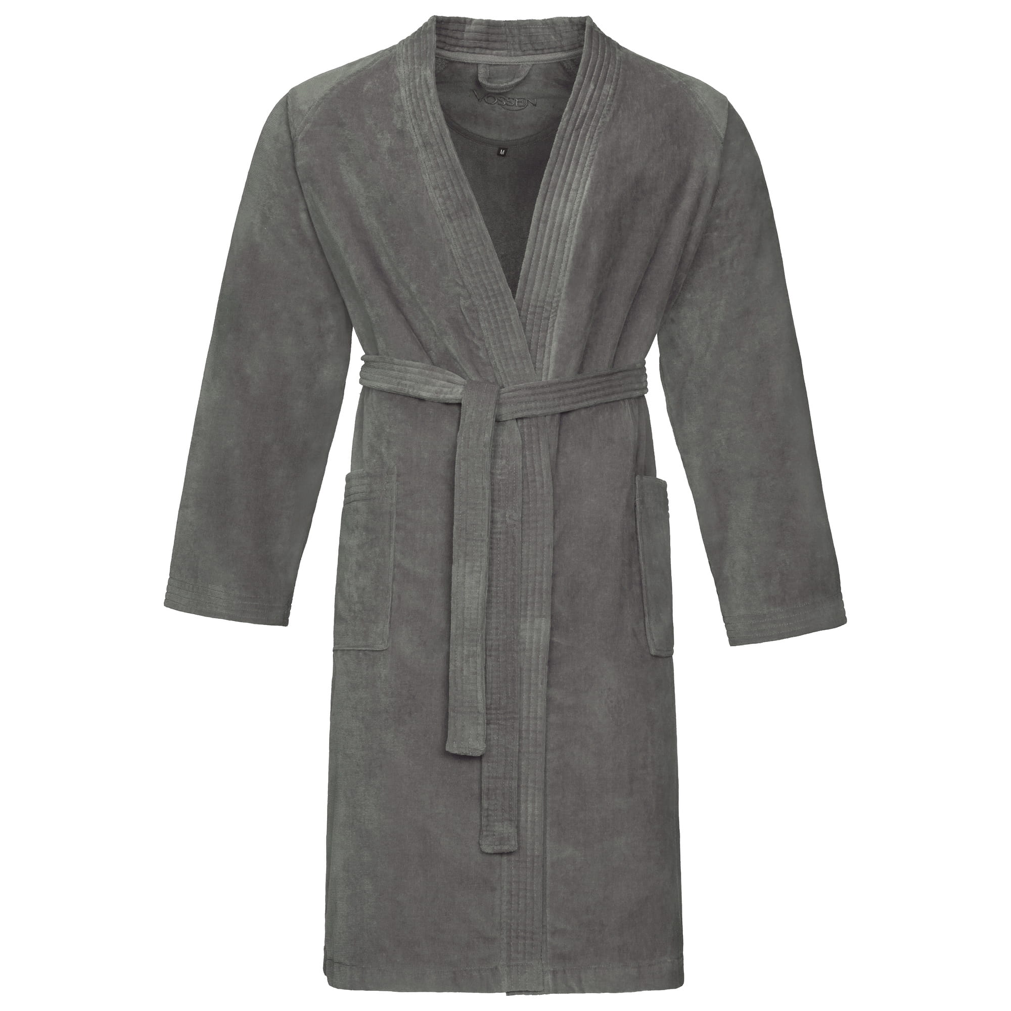 Vossen Bademäntel unisex Kimono Dallas slate grey - 7420