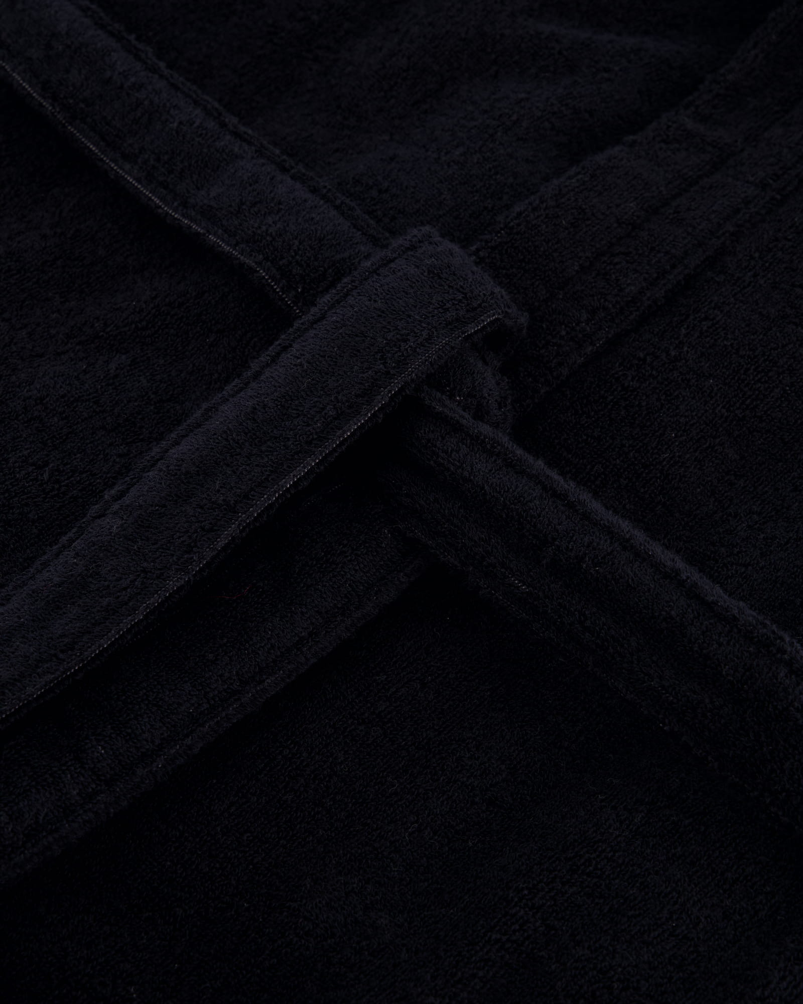 JOOP! Classic - Herren Bademantel - Kapuze 1619 - Farbe: 97 - Schwarz