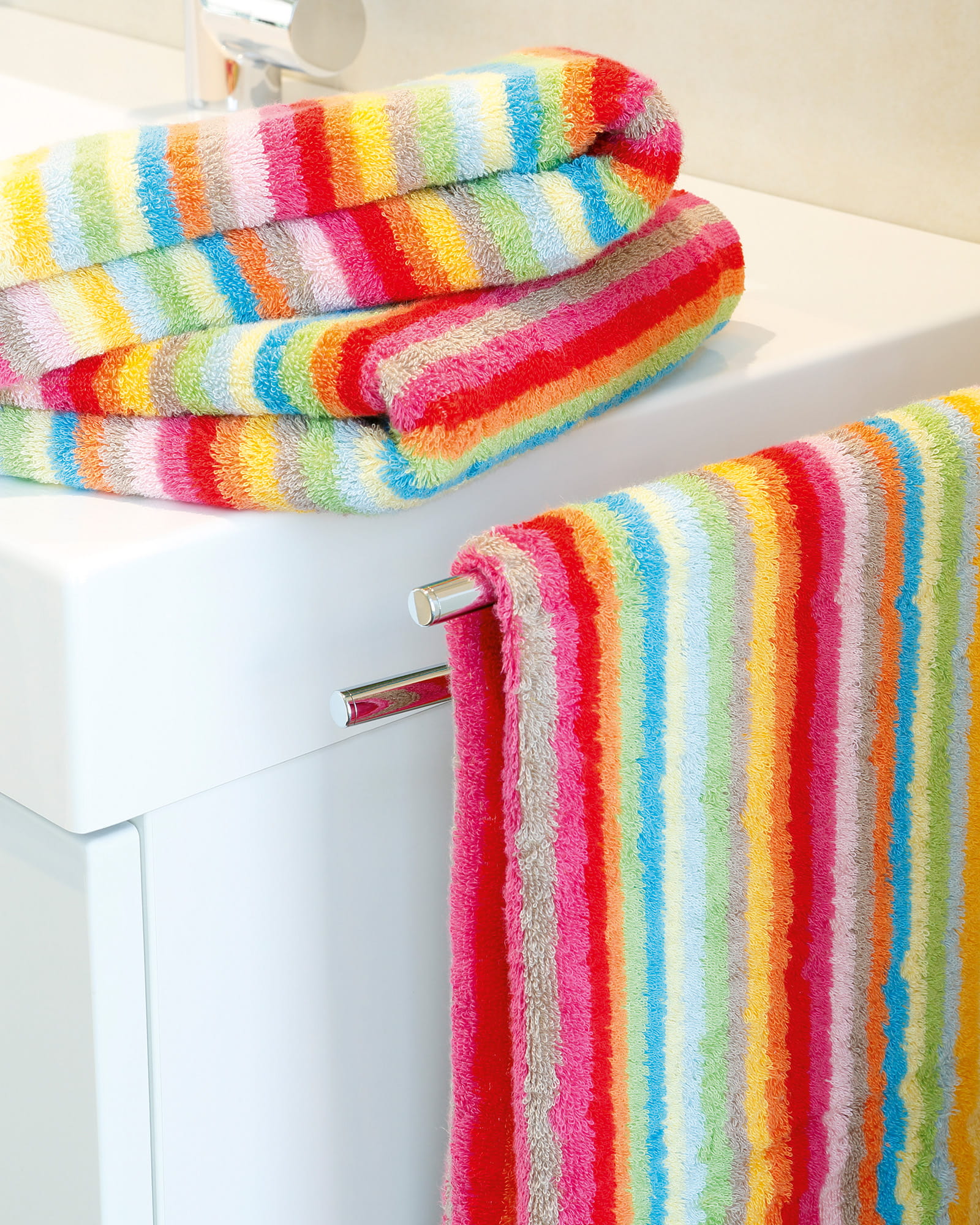 Cawö Handtücher Lifestyle Streifen 7008 multicolor - 25