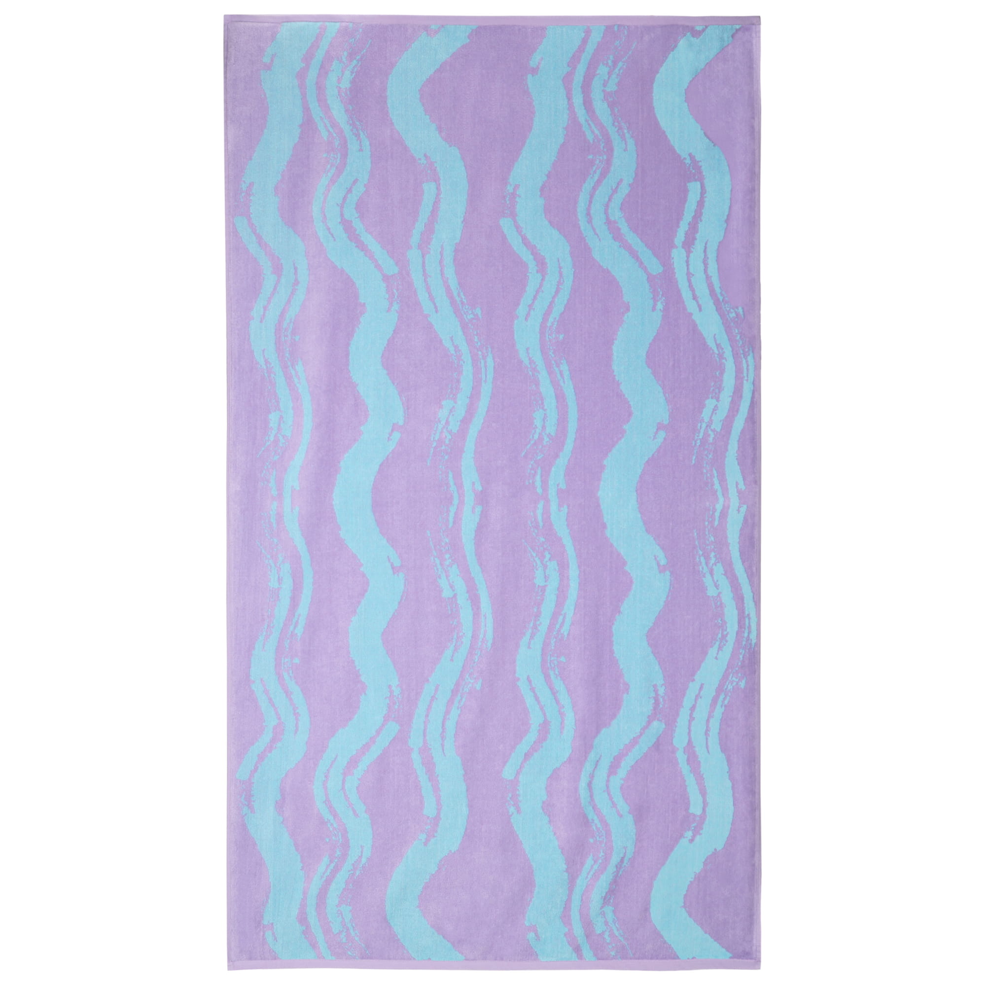 Vossen Strandtücher Coast Lines lavender touch - 0002 - Strandtuch 100x180 cm