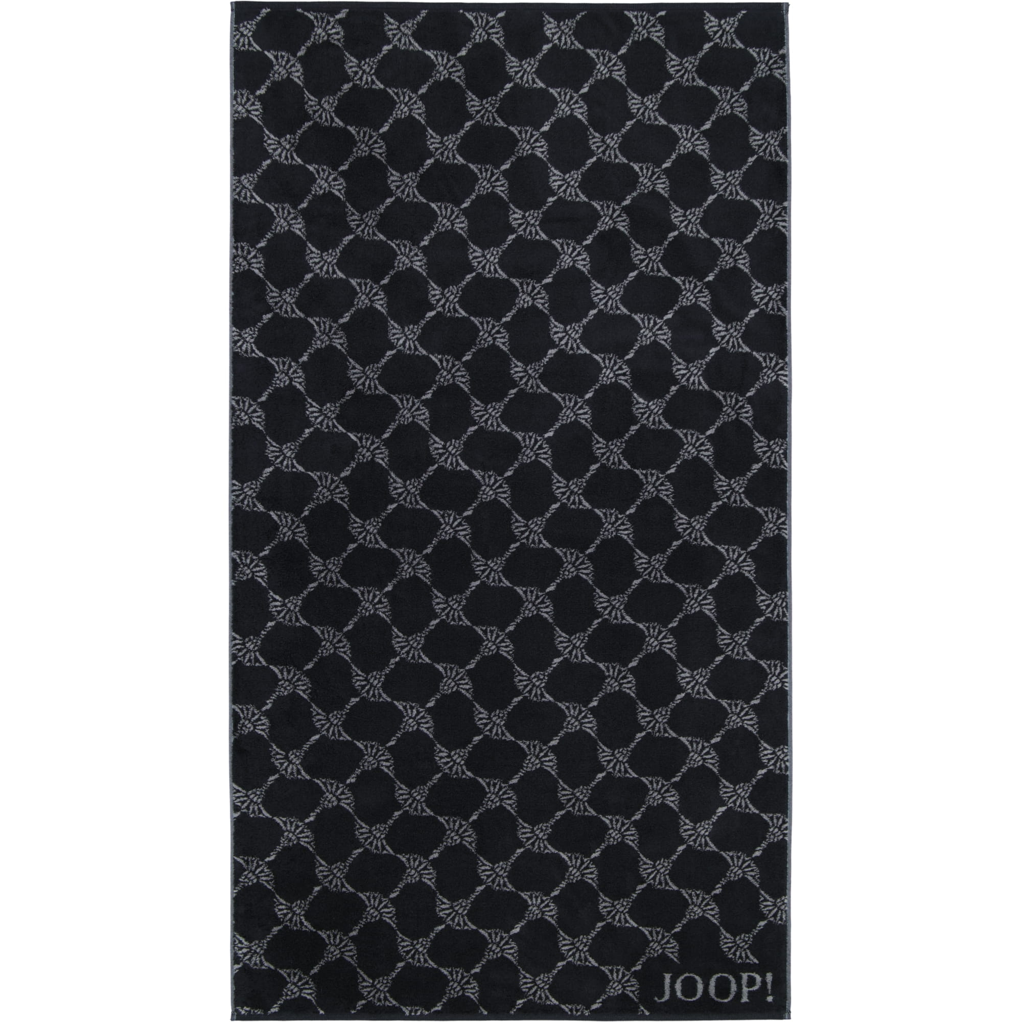 JOOP! Cornflower 1611 - Farbe: Schwarz - 90 - Duschtuch 80x150 cm