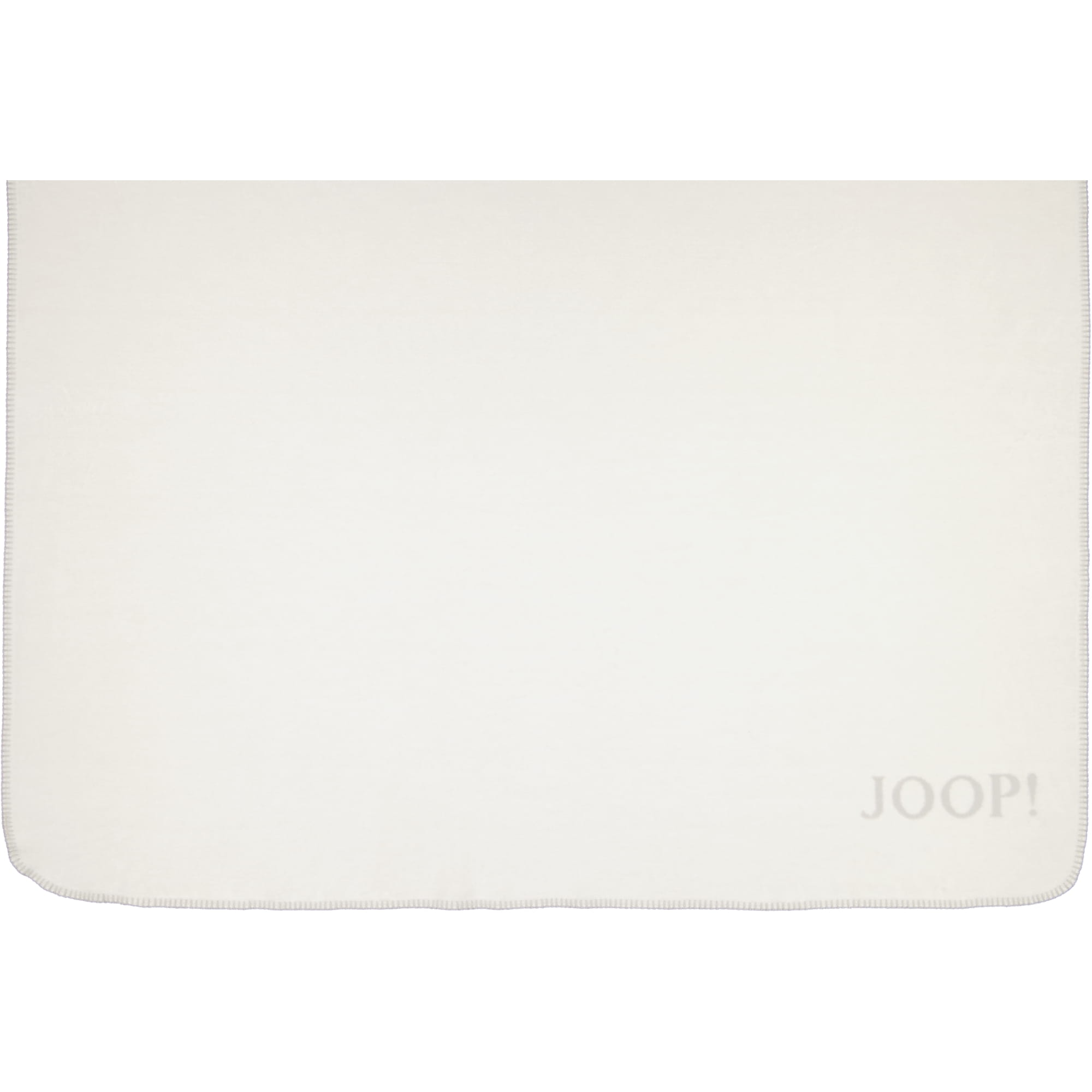 JOOP! Wohndecken Uni-Doubleface Natur-Taupe - 150x200 cm
