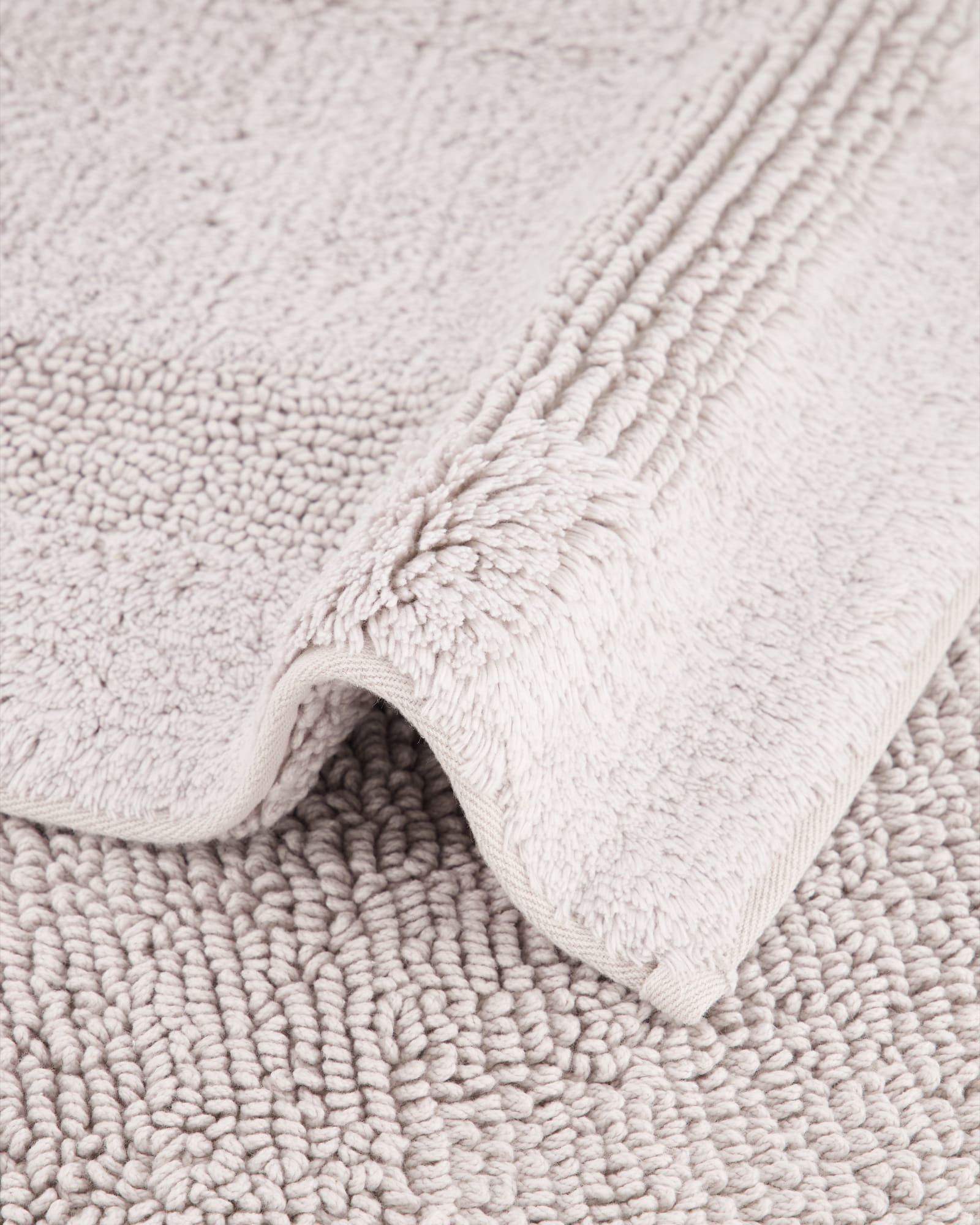 Cawö Home Badteppiche Luxus Badteppich 1000 silber - 775