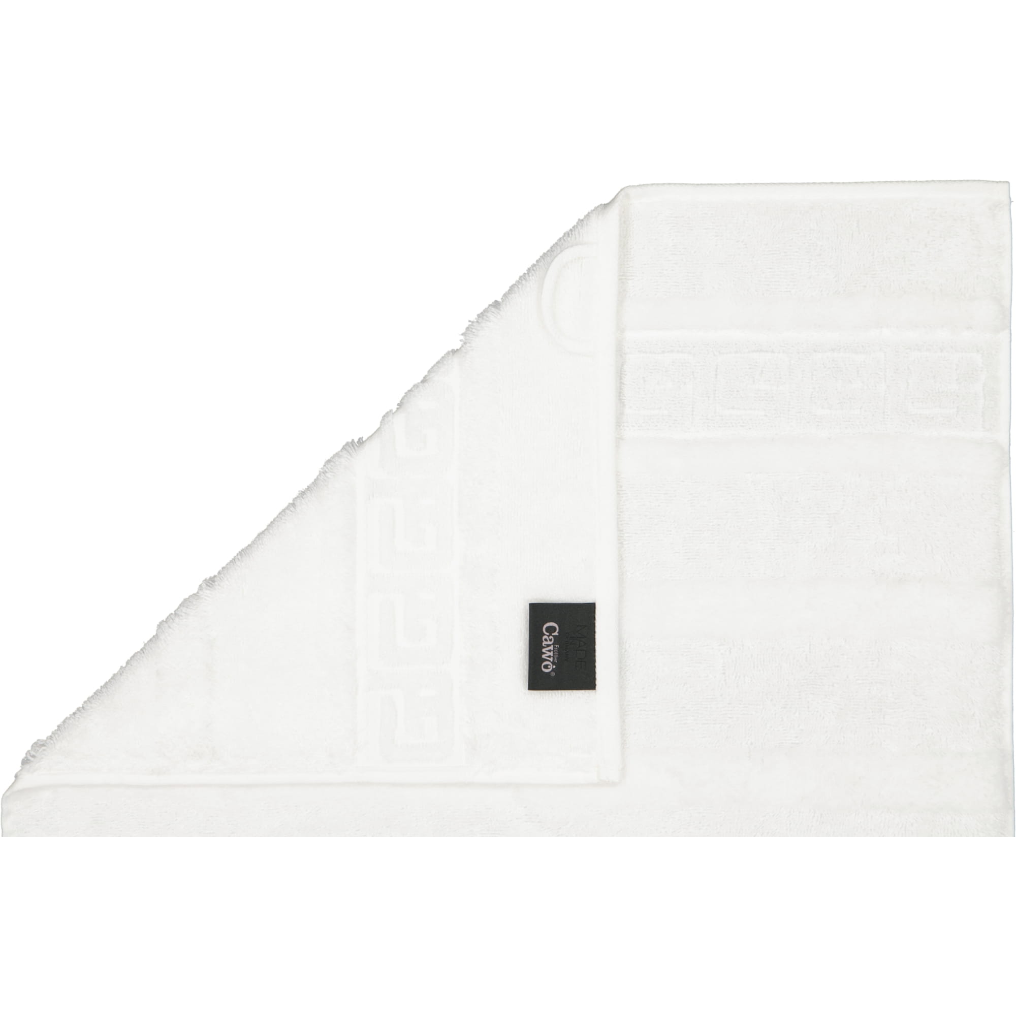 Cawö - Noblesse Uni 1001 - Farbe: 600 - weiß - Handtuch 50x100 cm