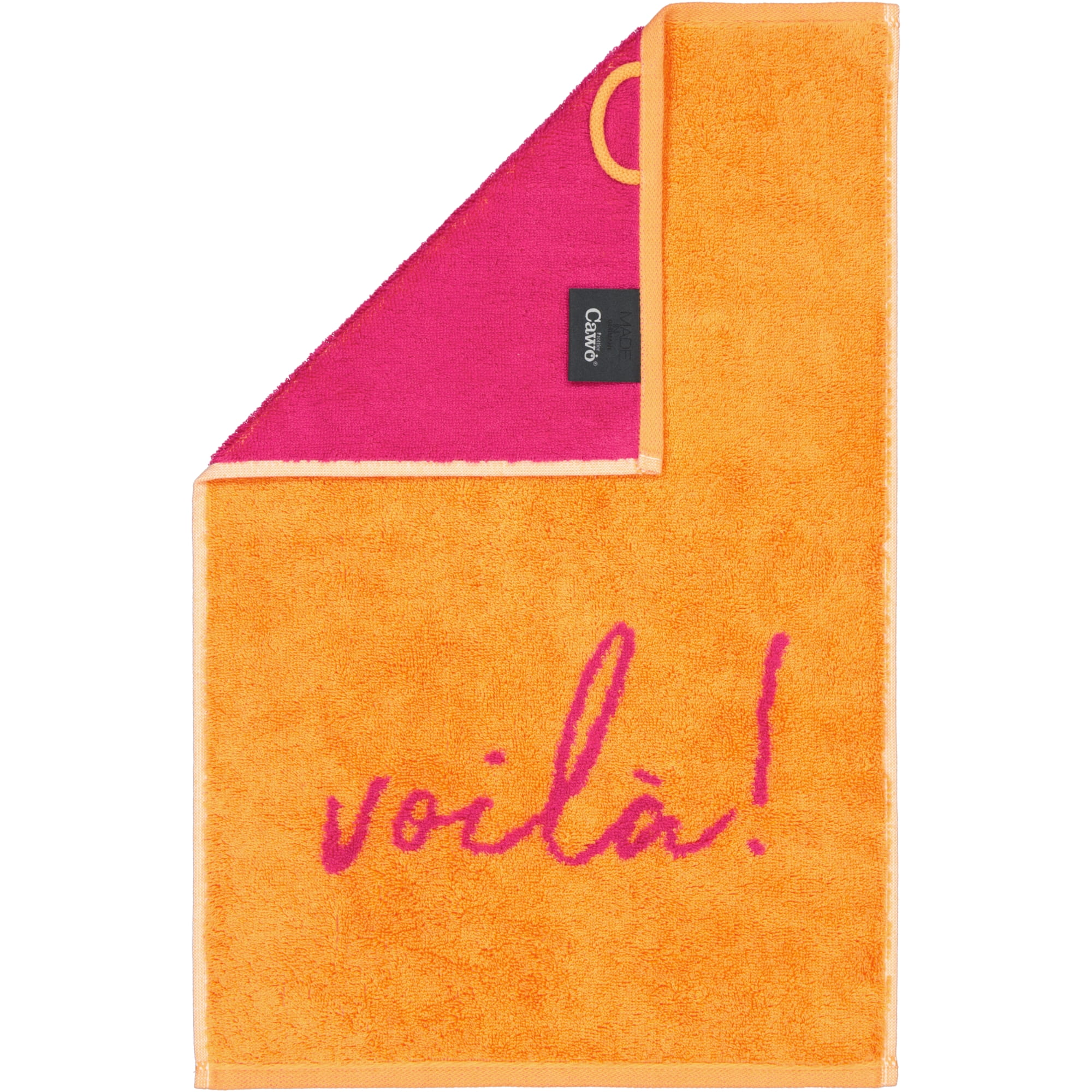 Cawö Gästetücher Postcard Towels Edition 100 voilà! - 06 - Gästetuch 30x50 cm