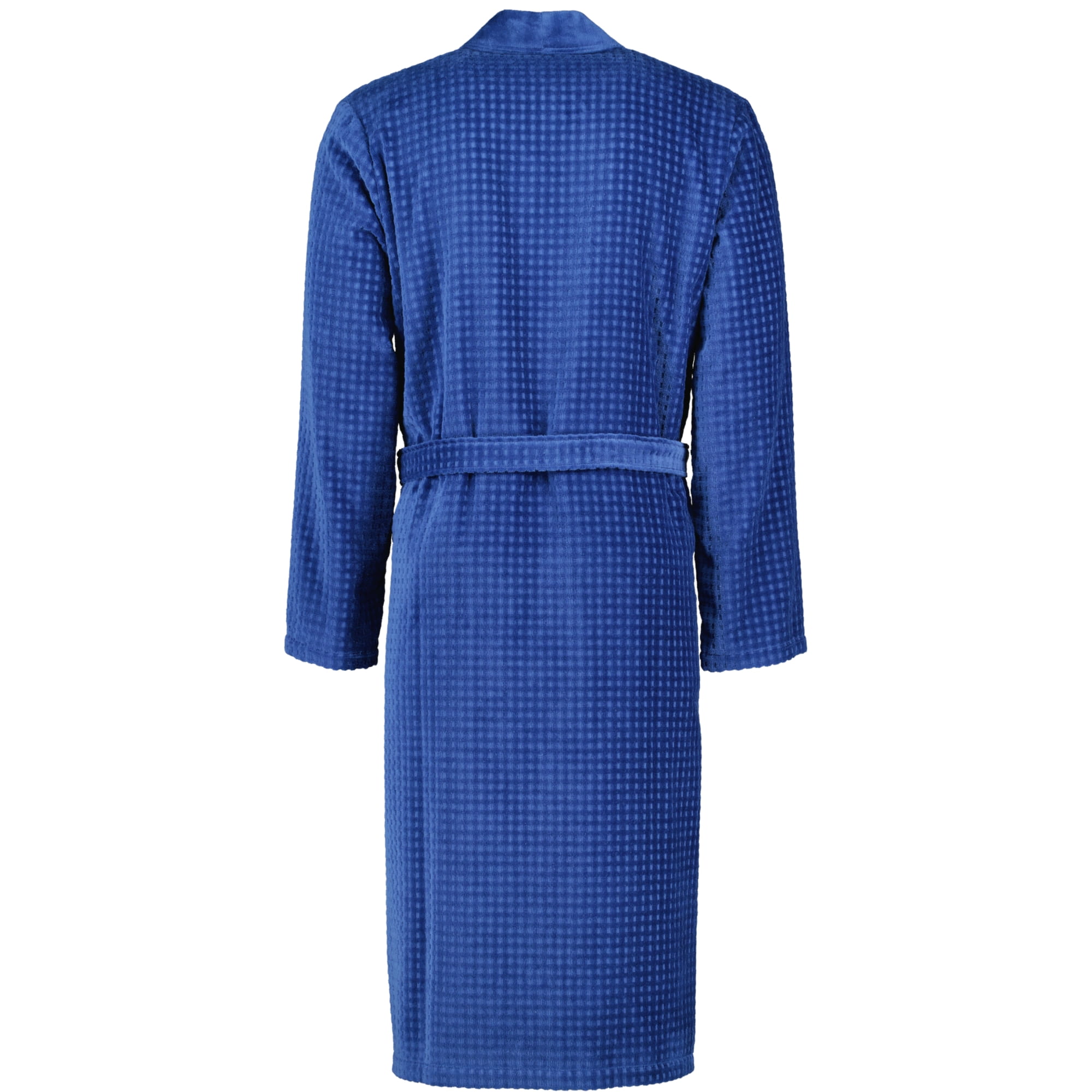 Cawö Herren Bademantel Kimono 3714 - Farbe: saphir - 166