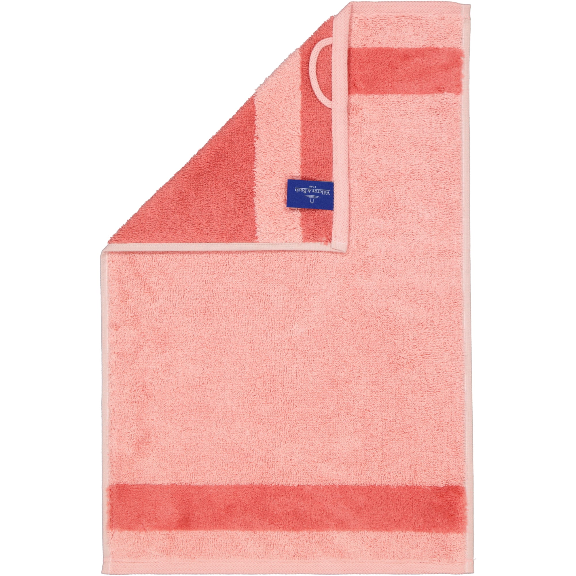 Villeroy & Boch Handtücher Luxury Double 2560 coral - 22 - Gästetuch 30x50 cm