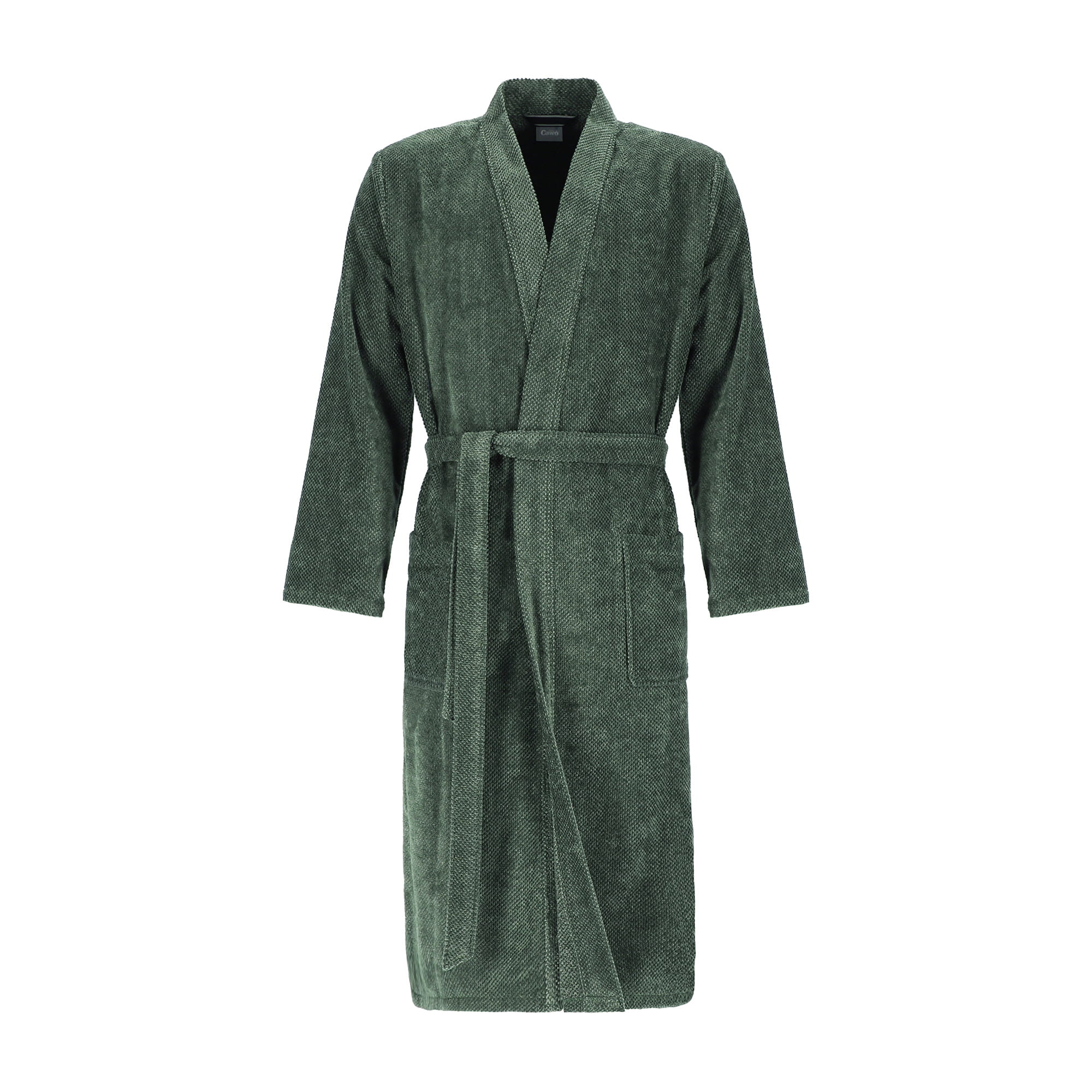 Cawö Bademäntel Herren Kimono Streifen 5507 field - 47