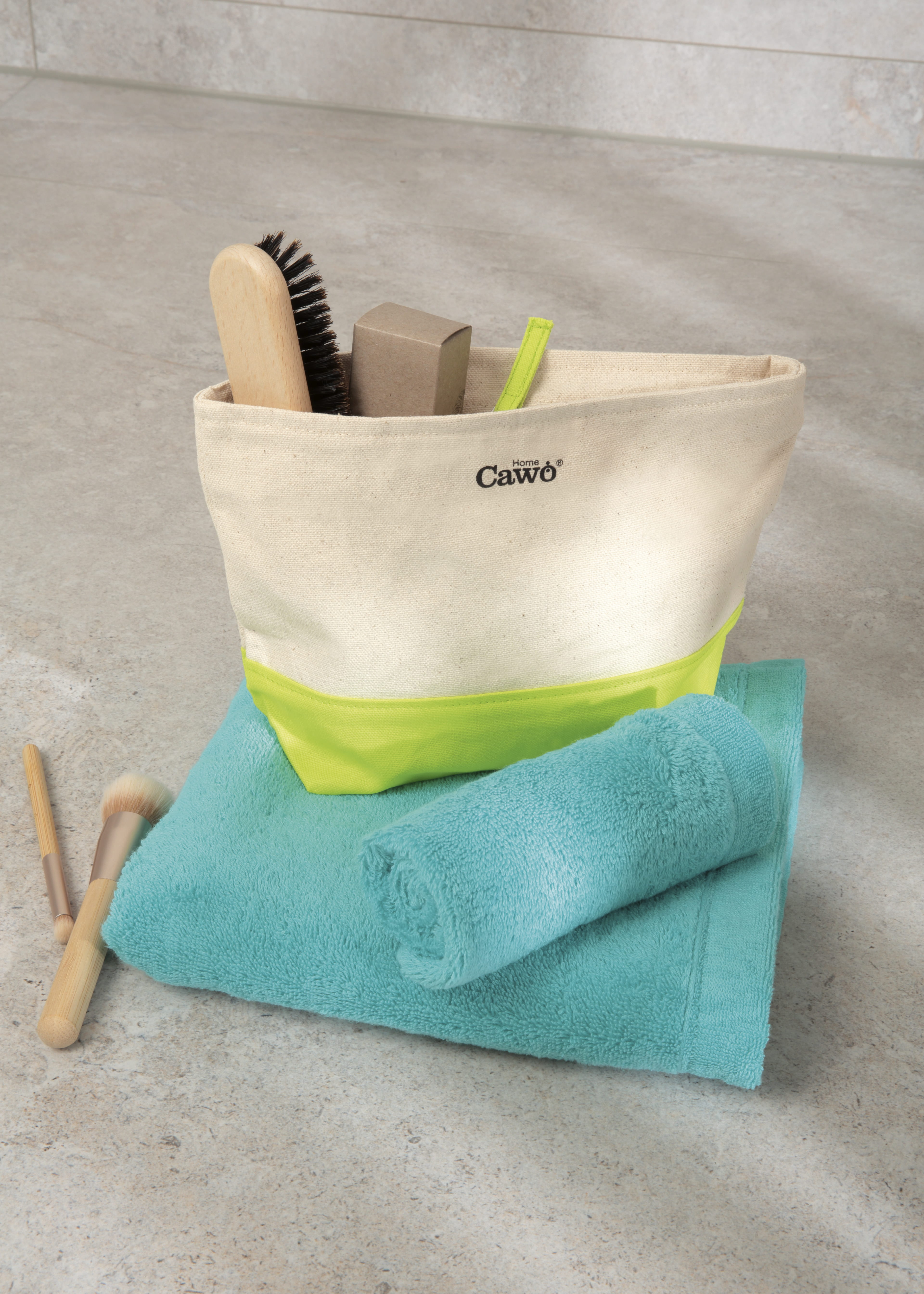 Cawö Kulturtaschen Accessory Bag 55707 türkis - 13 - 18x26 cm