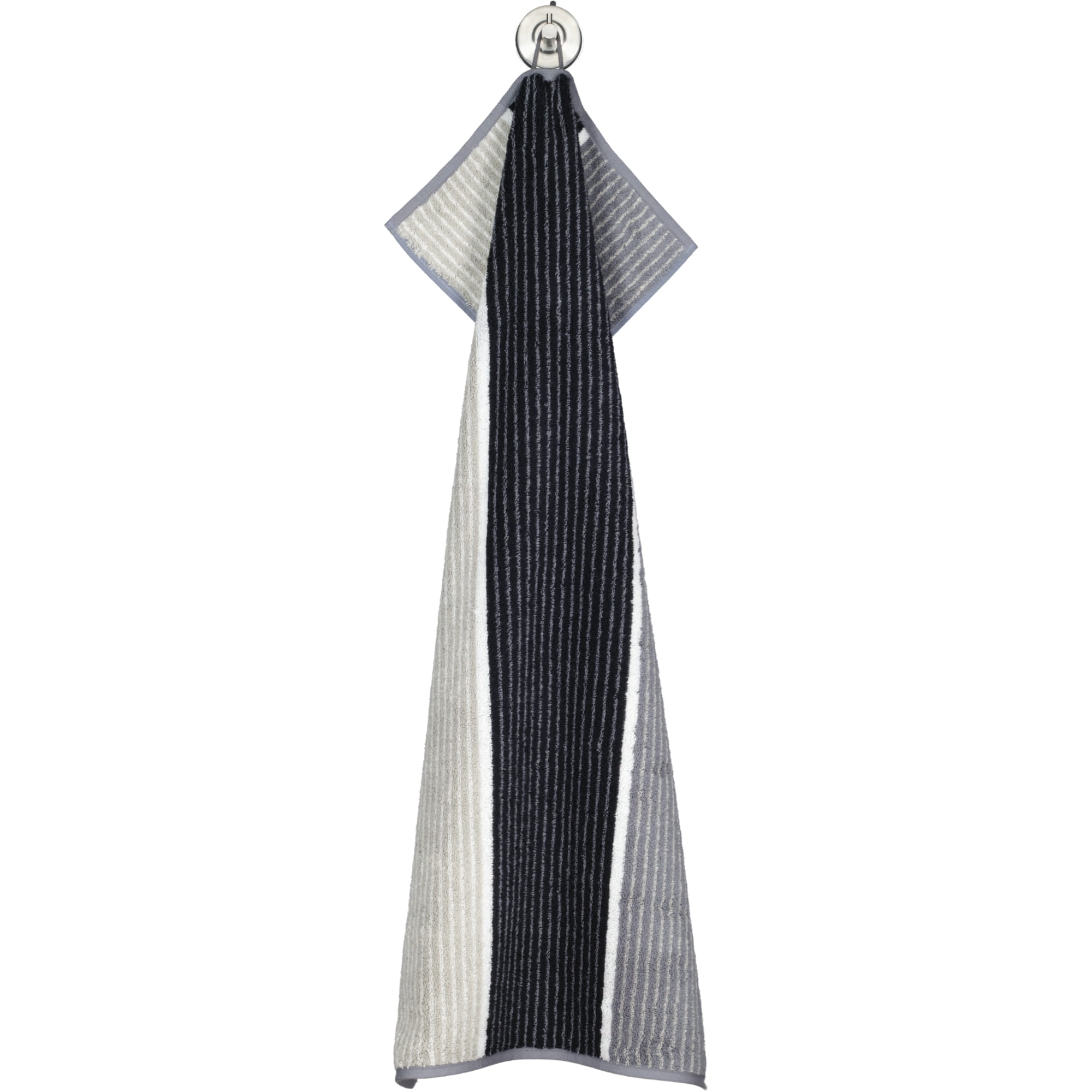 JOOP! Signature Lines 1658 - Farbe: Schwarz - 97 - Handtuch 50x100 cm