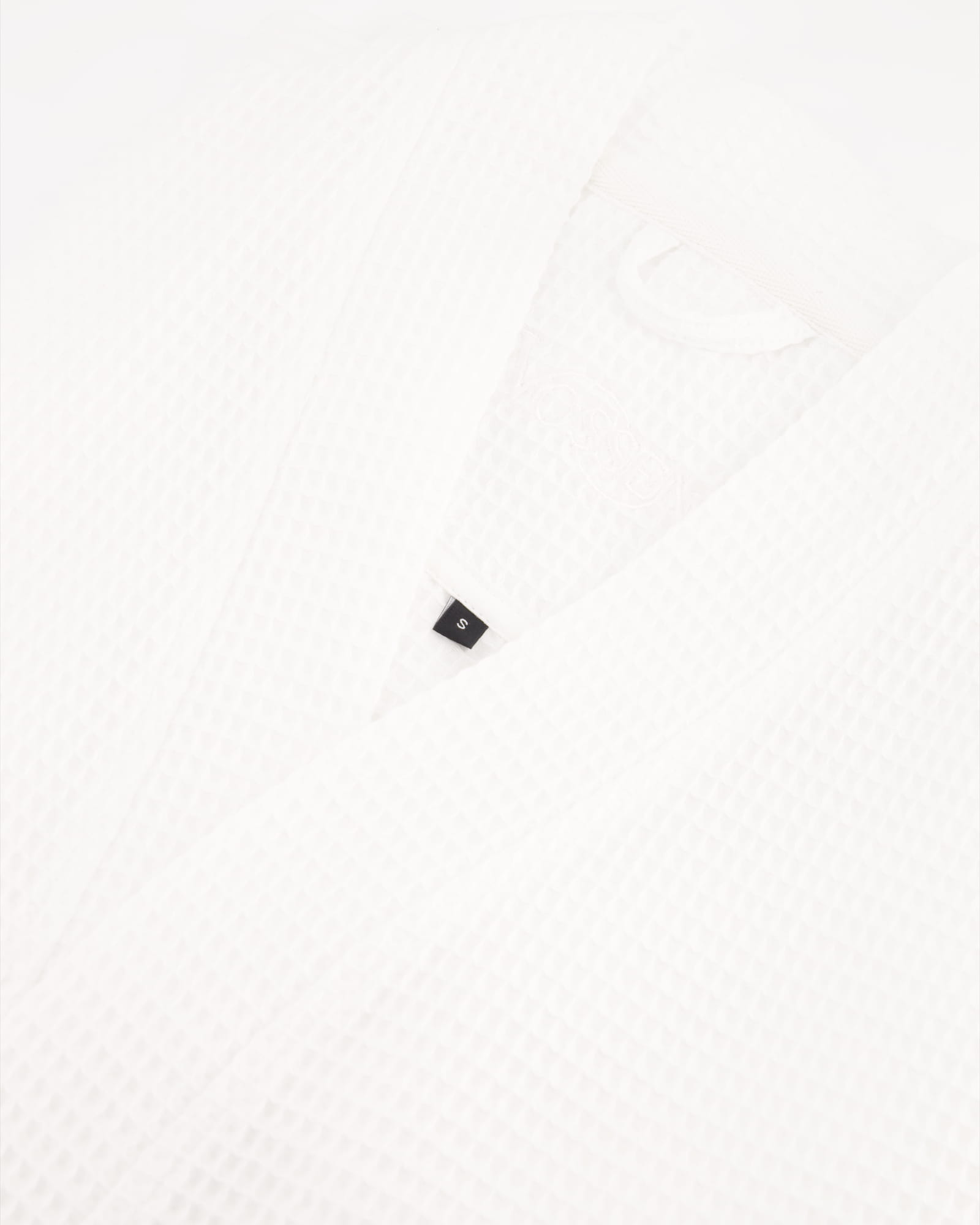 Vossen Bademäntel unisex Kimono Wellington-L weiß - 0300