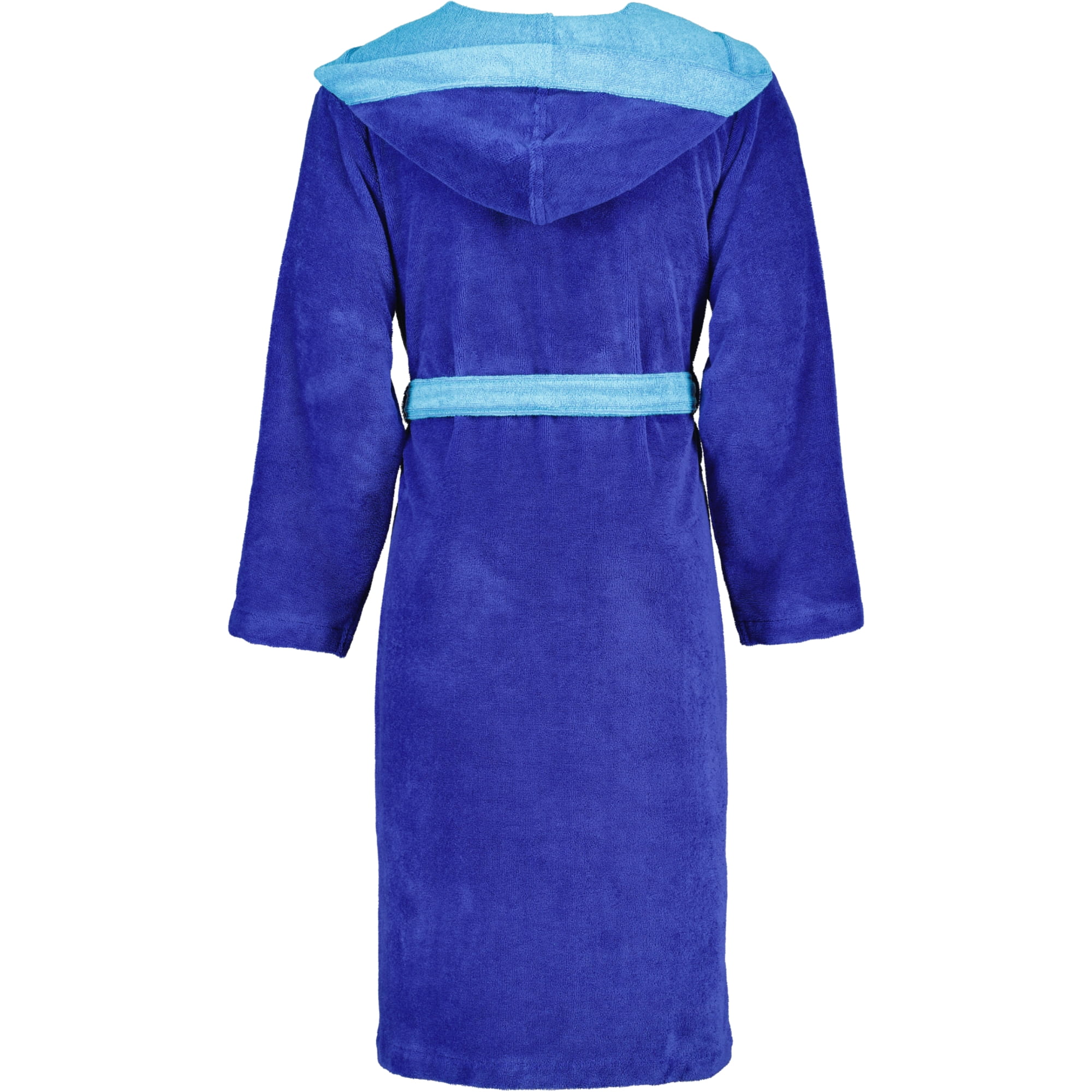 Vossen Bademäntel unisex Kapuze Poppy reflex blue/ice blue - 0035 - XL