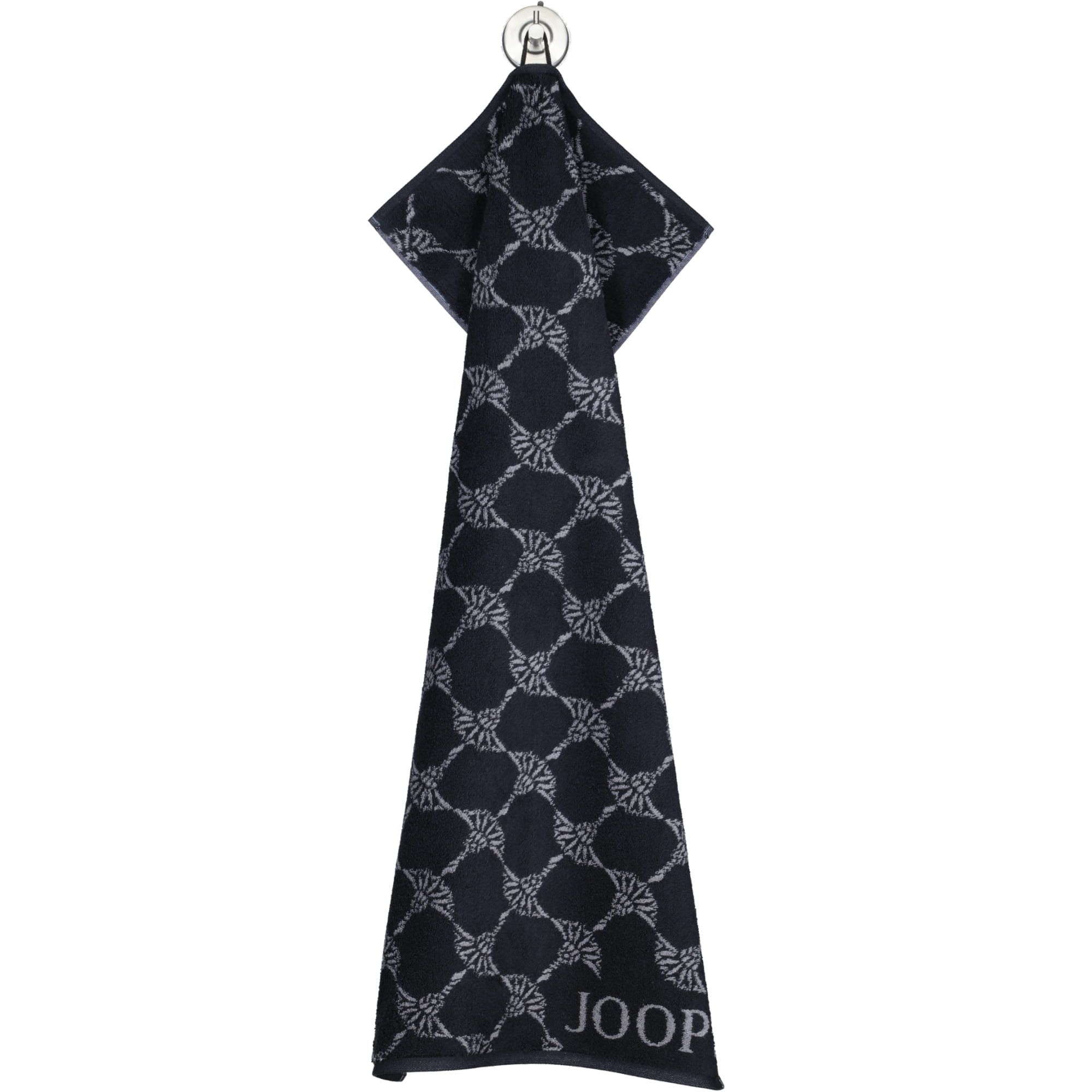 JOOP! Cornflower 1611 - Farbe: Schwarz - 90 - Handtuch 50x100 cm