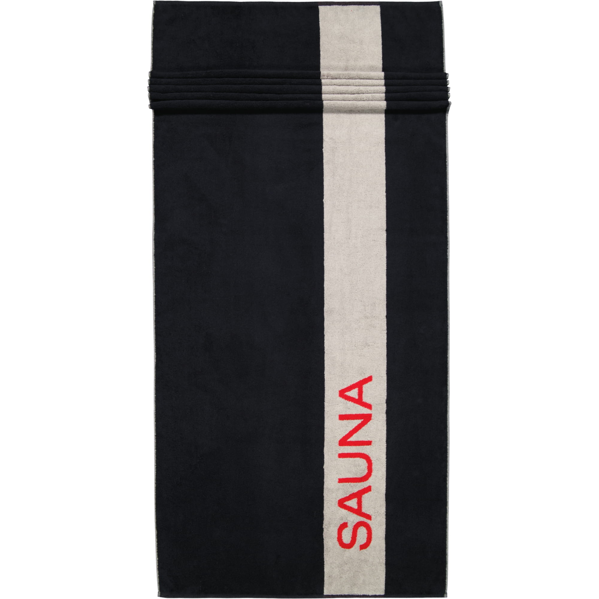 Cawö Saunatücher SAUNA 6238 lava - 97 - 80x200 cm