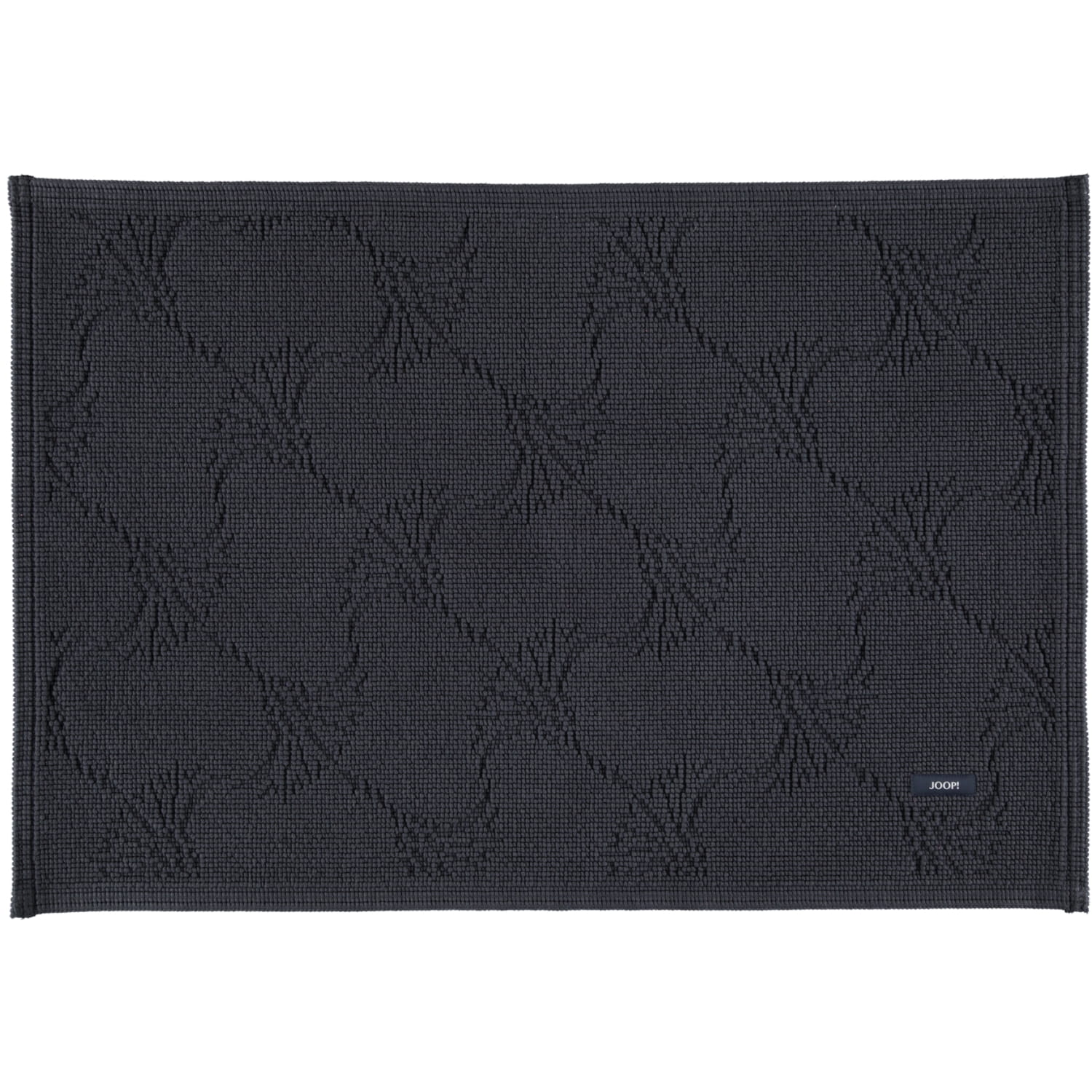 JOOP! Badematten New Cornflower 60 anthrazit - 069