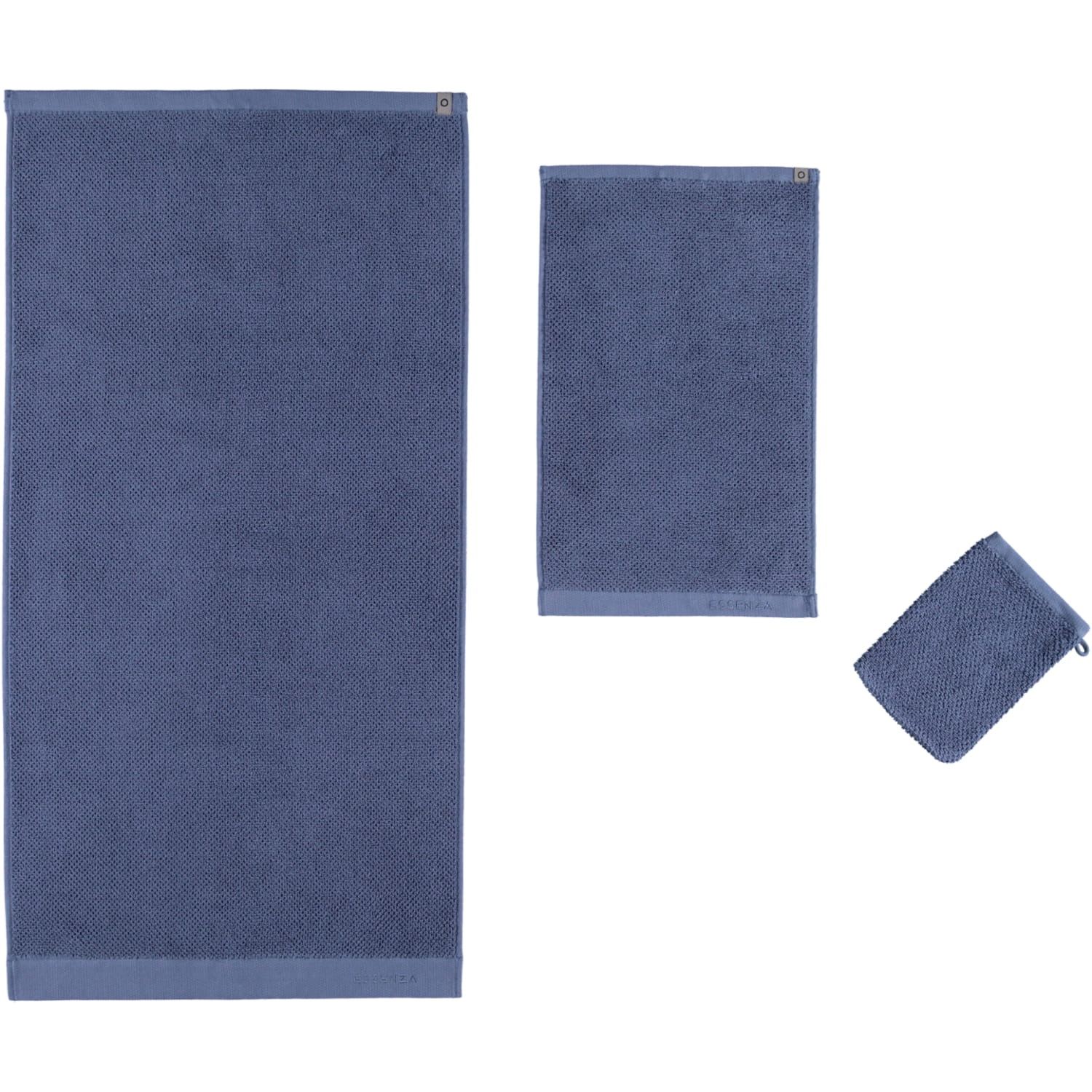 Essenza Handtücher Bio Connect Organic Uni blue