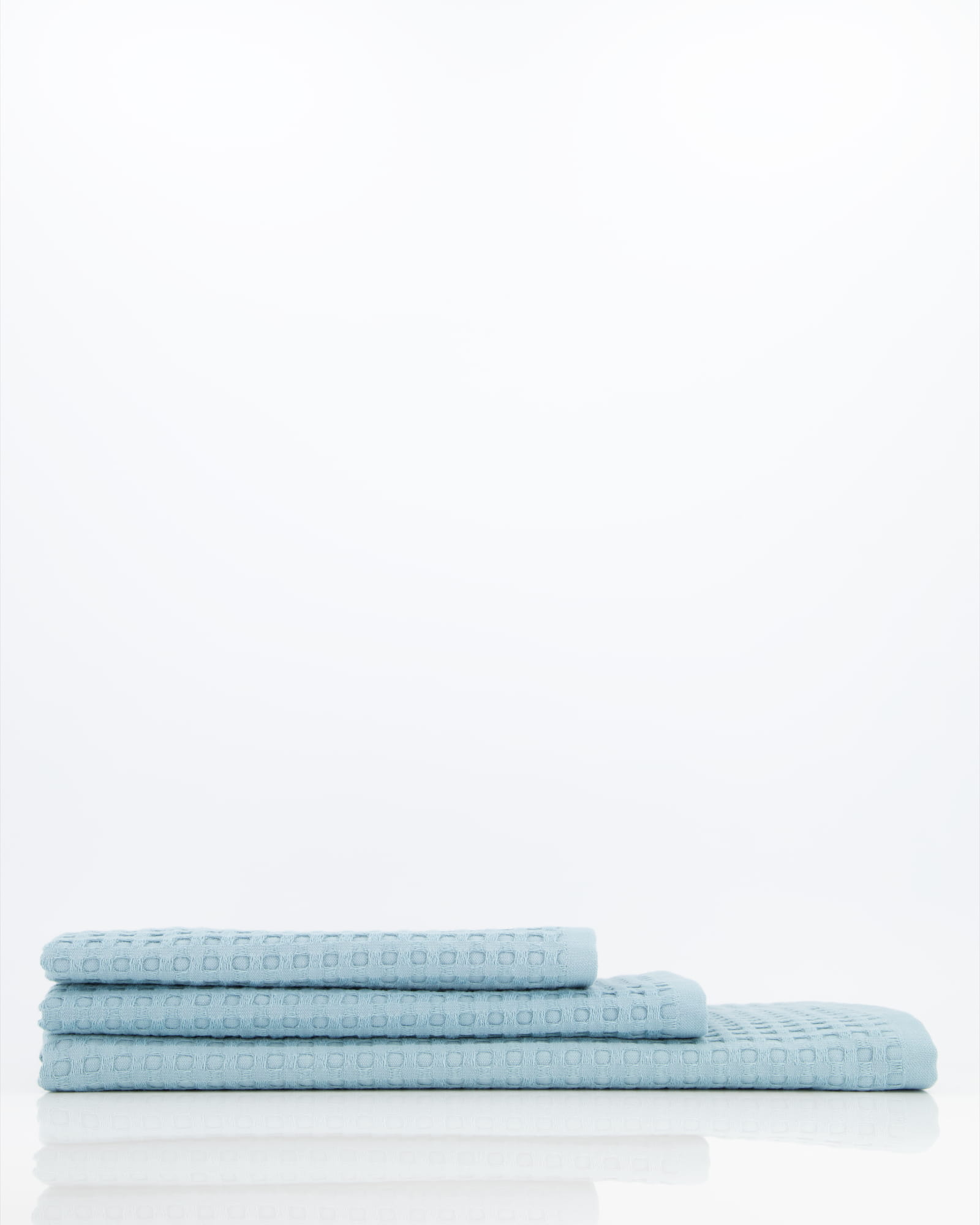 Möve - Waffelpiquée - Farbe: arctic - 530 (1-0605/8762) - Gästetuch 40x70 cm