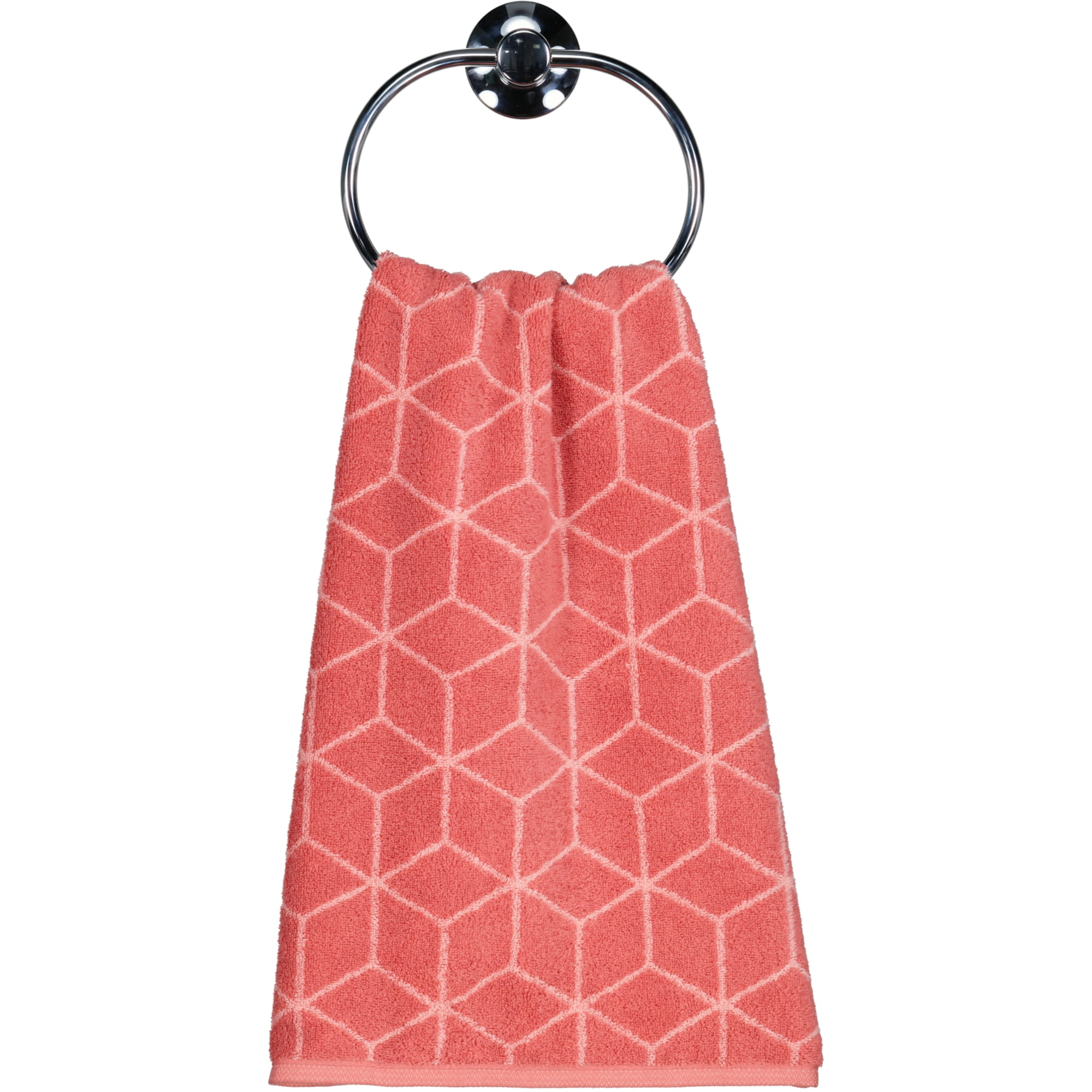 Villeroy & Boch Handtücher Coordinates Carré 2557 coral - 22 - Handtuch 50x100 cm