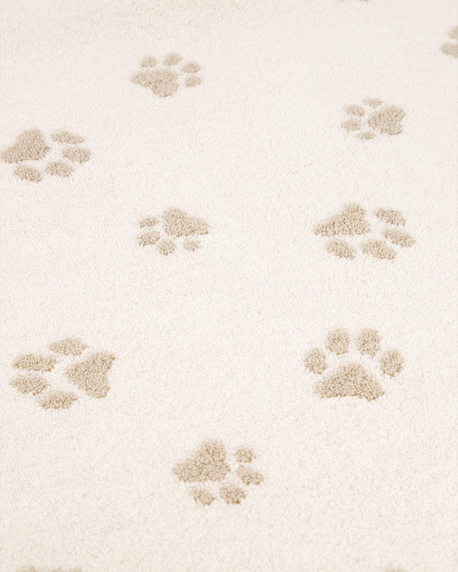 Cawö Badematten WE LOVE DOGS Paws 6247 natur/beige - 33 - 50x80 cm