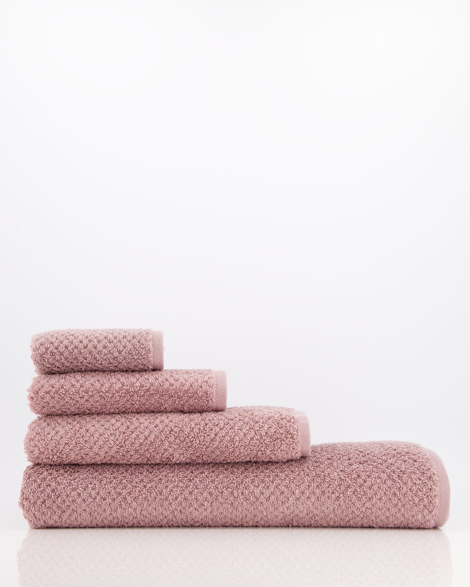 Cawö Handtücher Pure Uni 6500 vintage rose - 231 - Duschtuch 80x150 cm