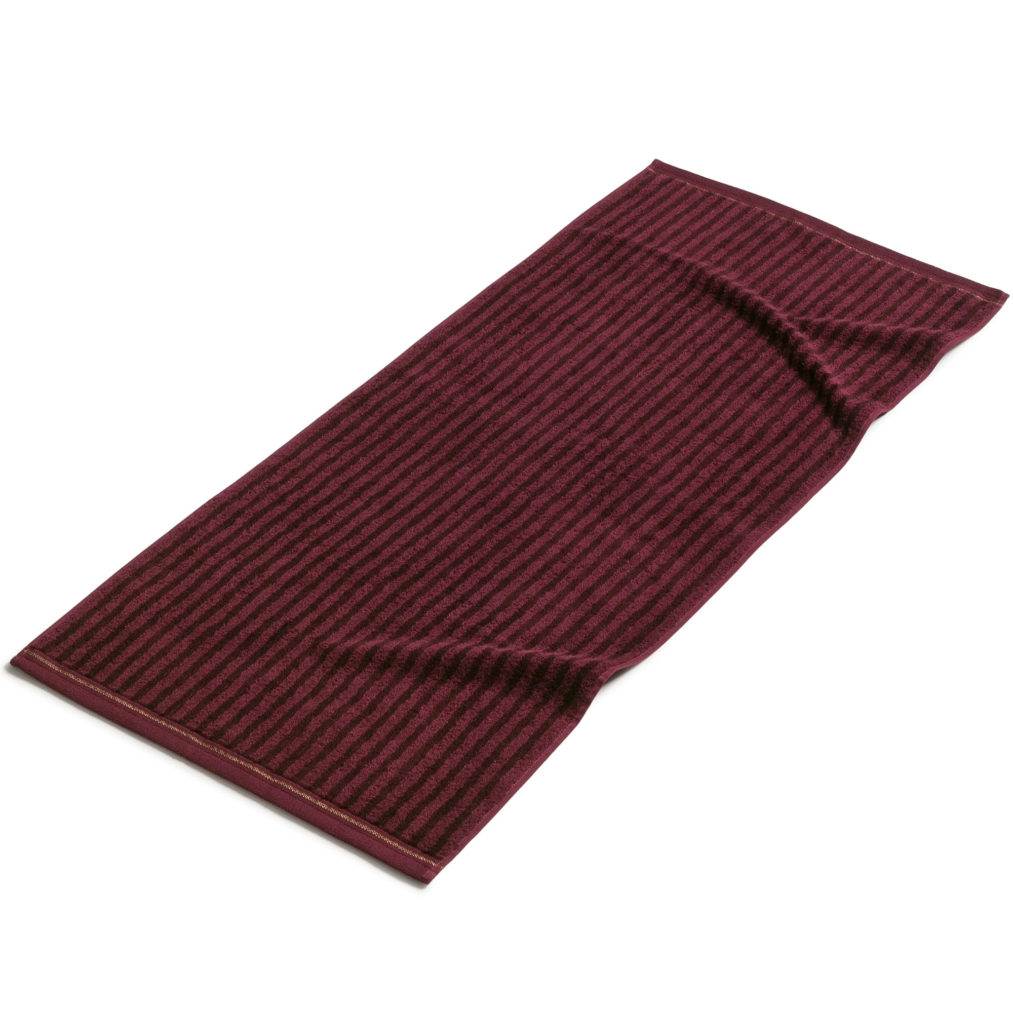 Möve Handtücher Soft Glam Small Stripes burgundy - 761