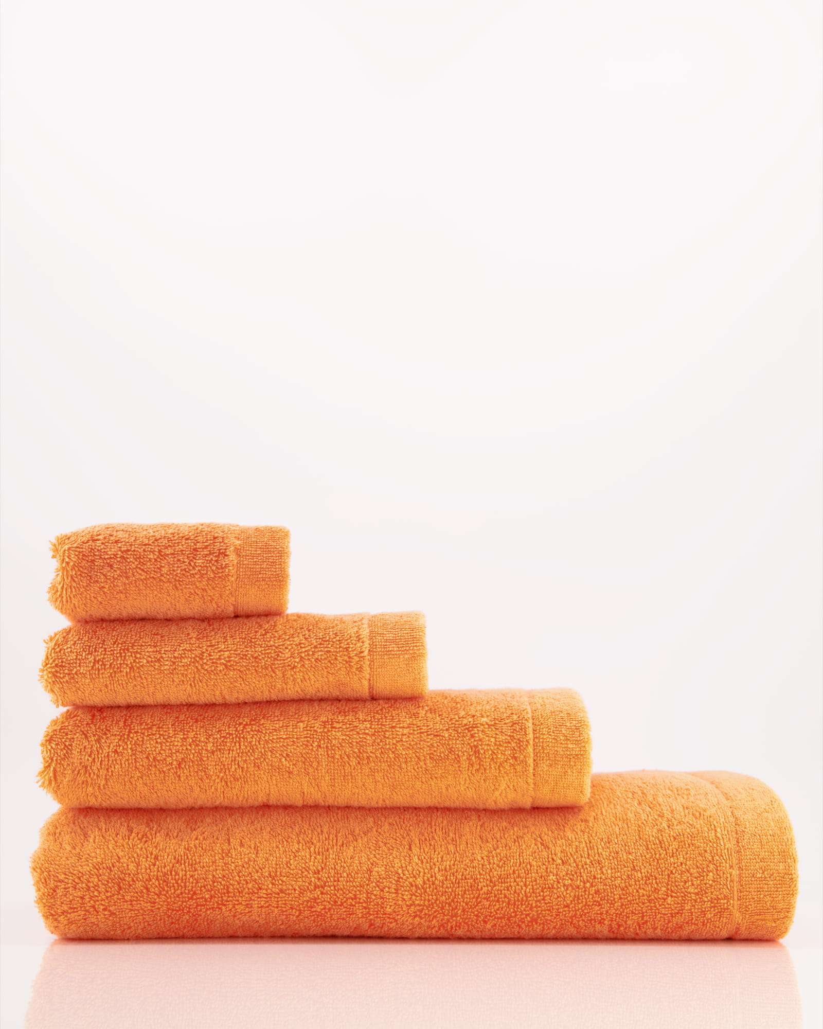 Cawö Handtücher Lifestyle Uni 7007 mandarine - 316 - Gästetuch 30x50 cm