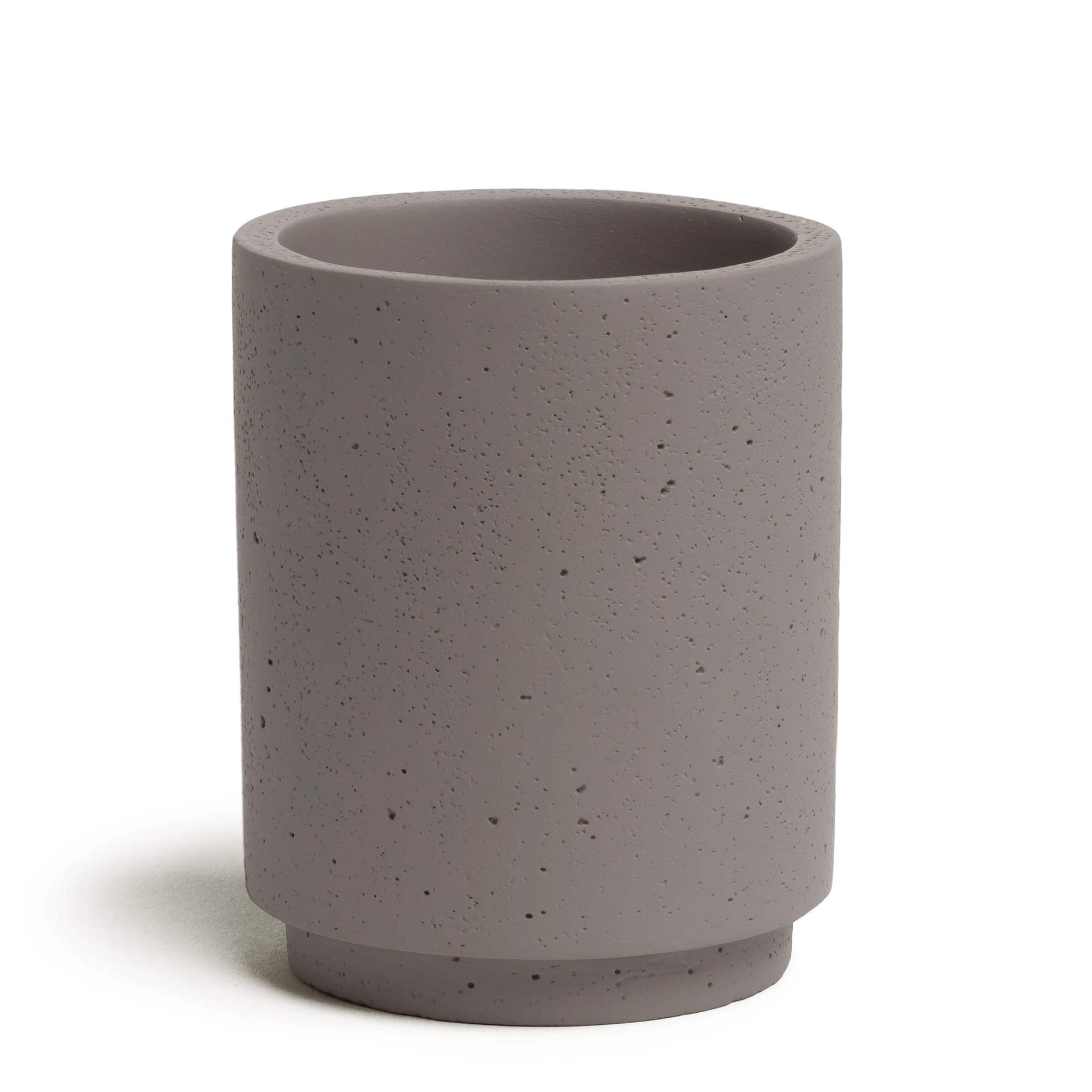 Möve Zahnbürstenhalter Solid grey - 081 - 7,5 x 9,5 cm