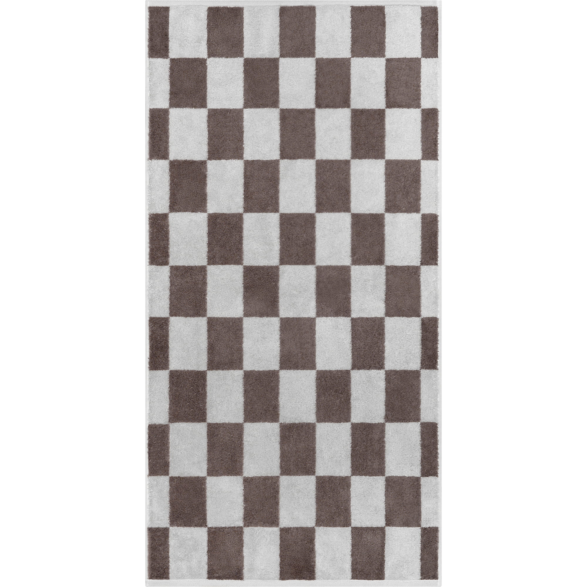 Cawö Handtücher Weekend Karo 6297 platin/pepper - 70 - Duschtuch 70x140 cm