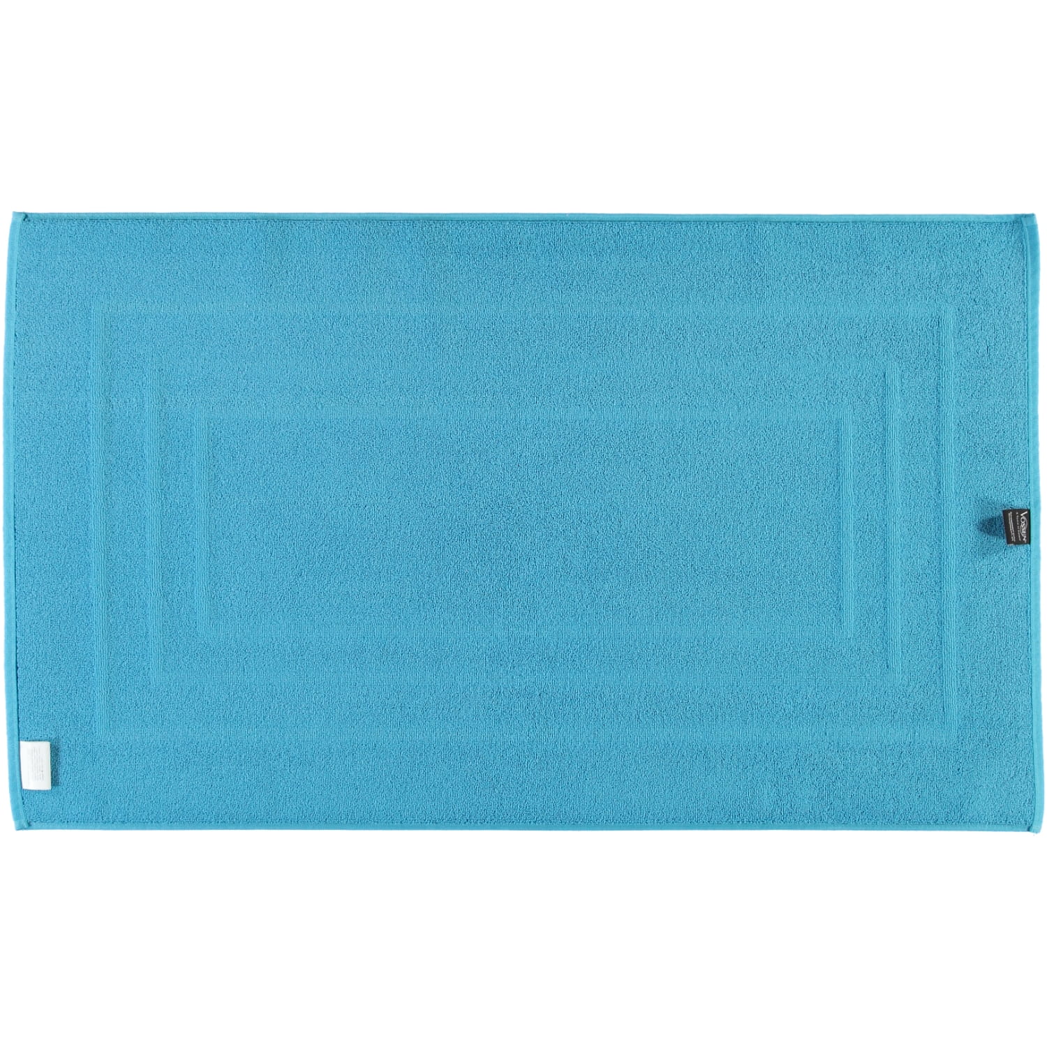 Vossen Badematten Feeling turquoise - 5570 - 60x100 cm