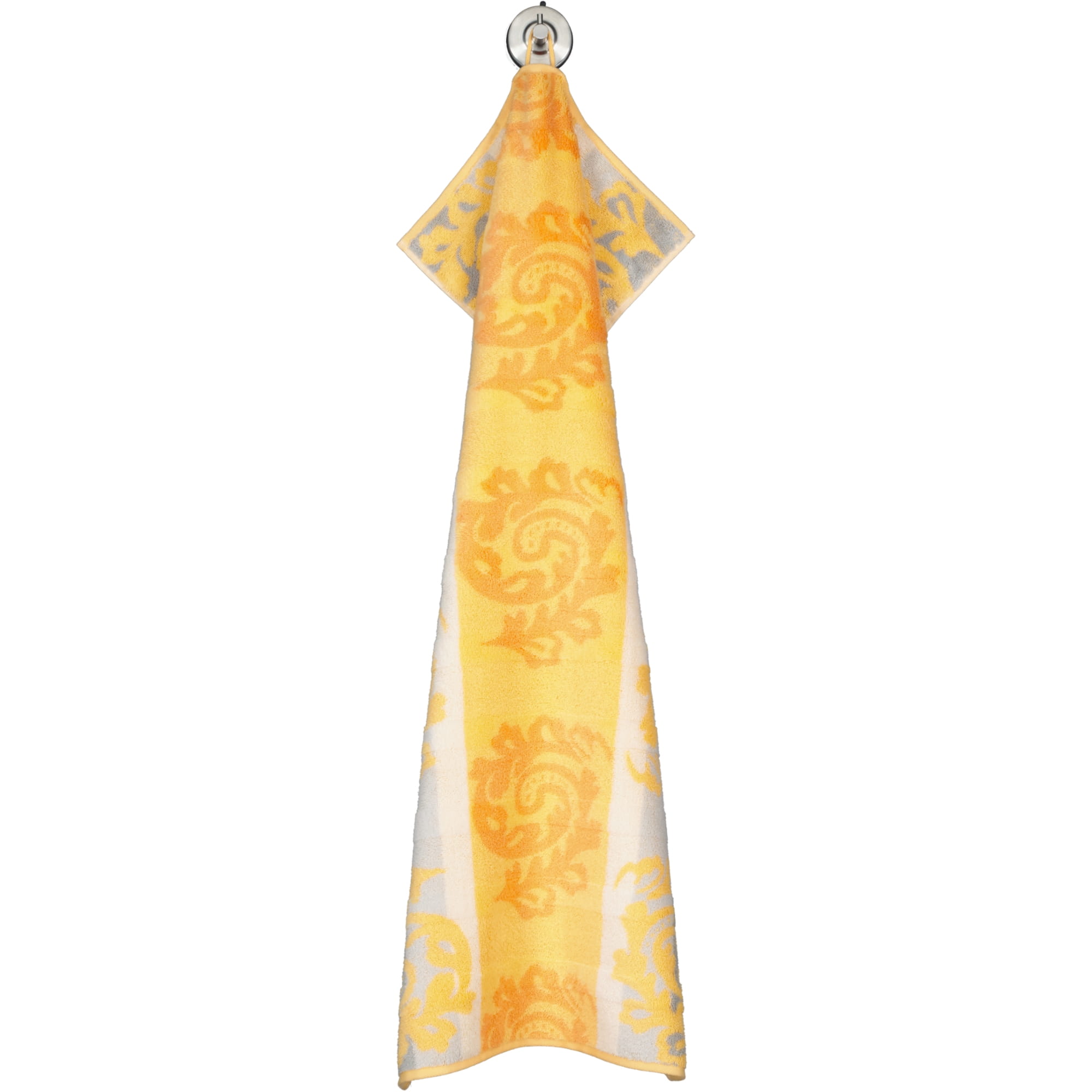 Cawö - Noblesse Cashmere Jacquard 1057 - Farbe: melba - 35 - Handtuch 50x100 cm