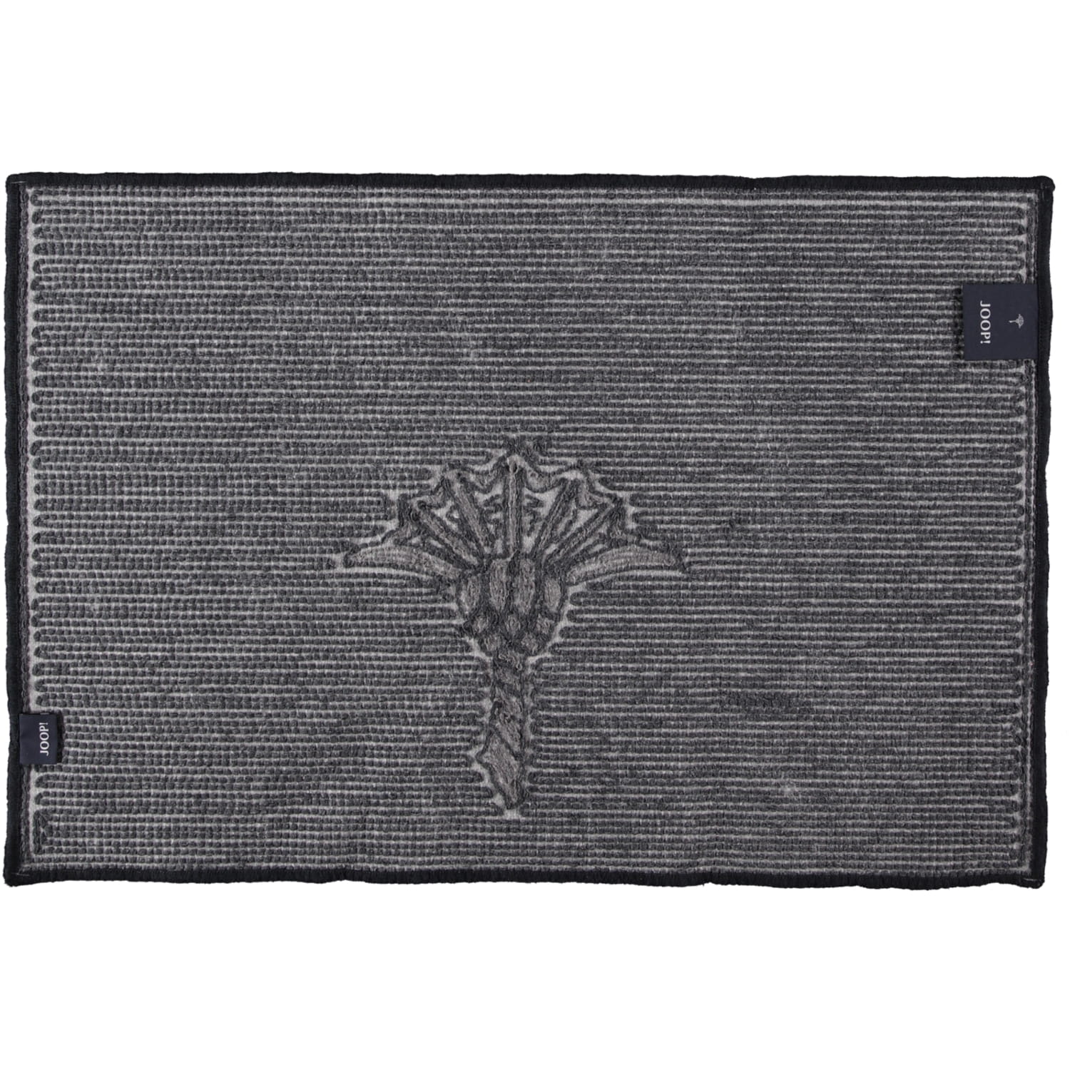 JOOP! Badteppich Cornflower 65 - Farbe: Schwarz - 015 - 60x90 cm