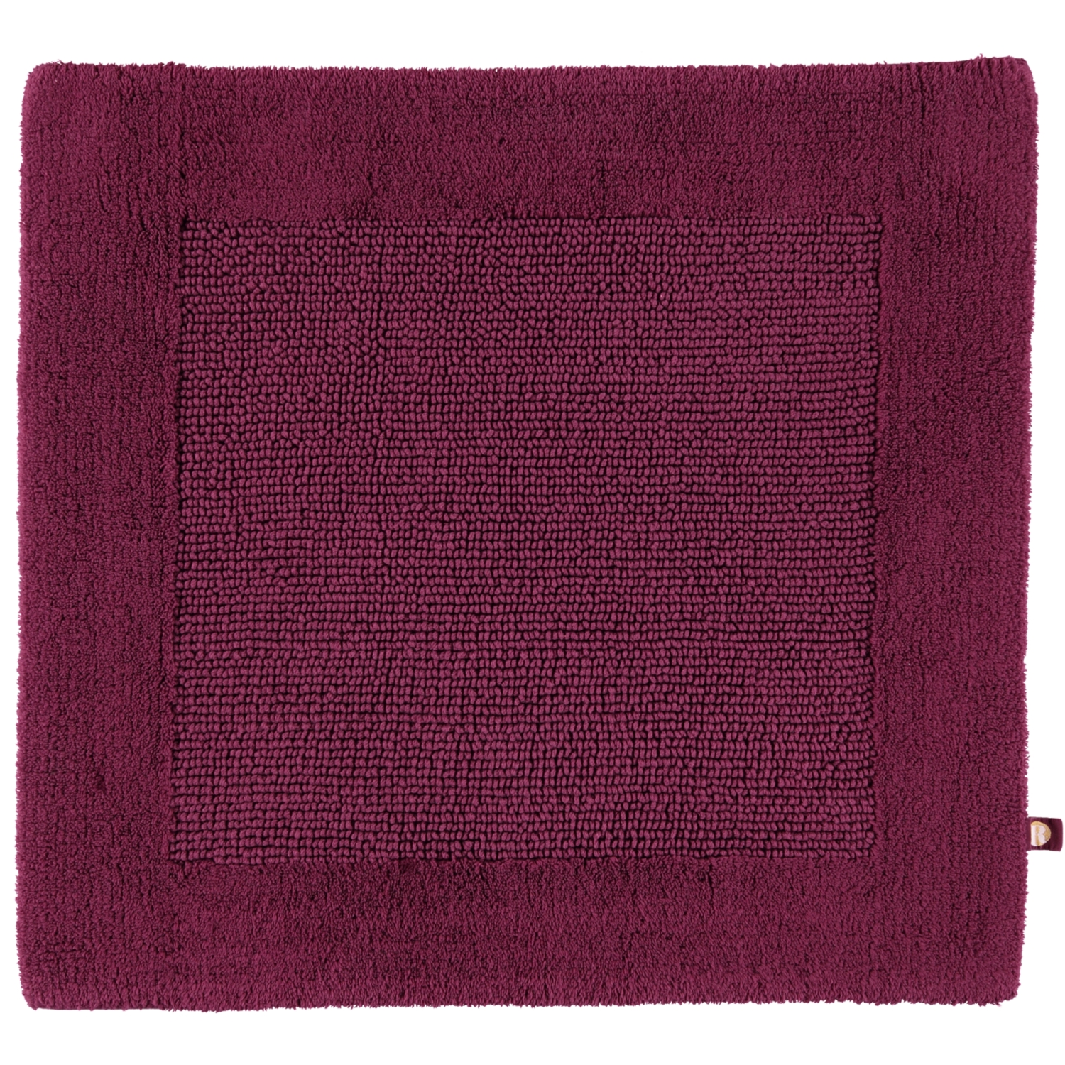 Rhomtuft - Badteppiche Prestige - Farbe: berry - 237 - 60x60 cm