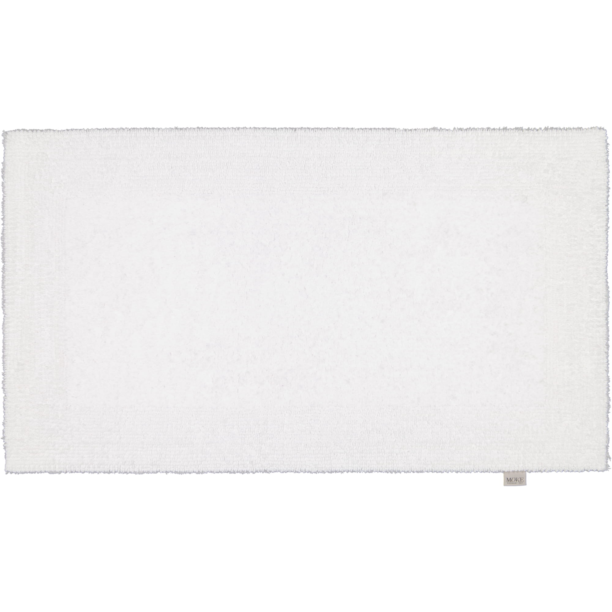 Möve Badteppiche Doubleface snow - 001 - 60x100 cm