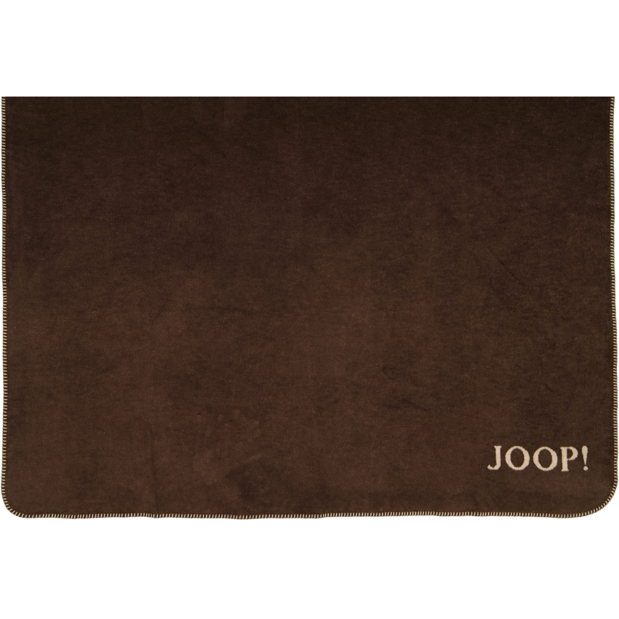 JOOP! Wohndecken Uni-Doubleface Mokka-Taupe - 150x200 cm
