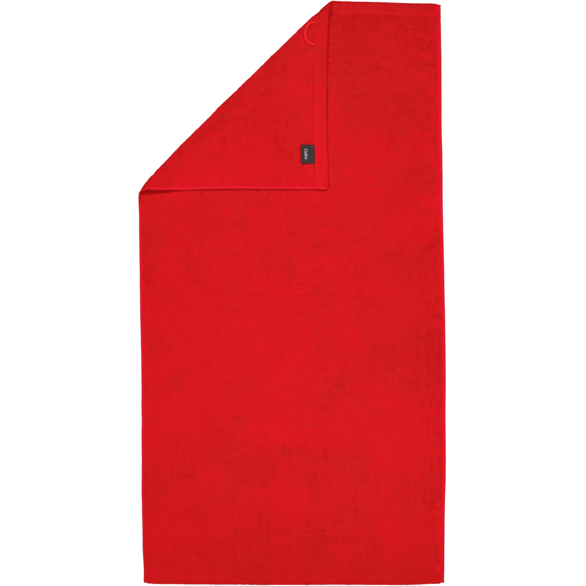 Cawö Handtücher Lifestyle Uni 7007 rot - 203 - Duschtuch 70x140 cm