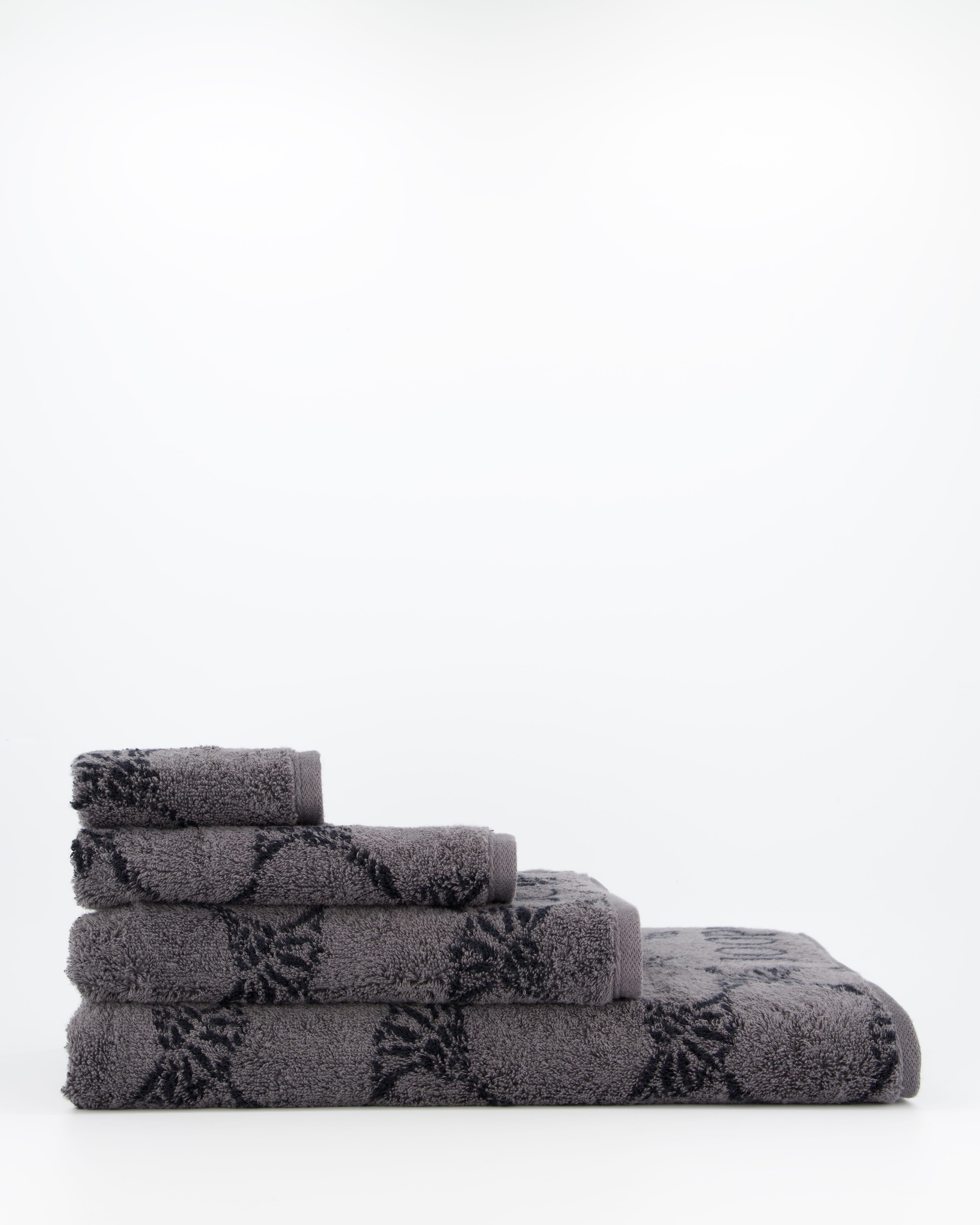 JOOP! Handtücher New Classic Cornflower 1721 Basalt - 79 - Gästetuch 30x50 cm