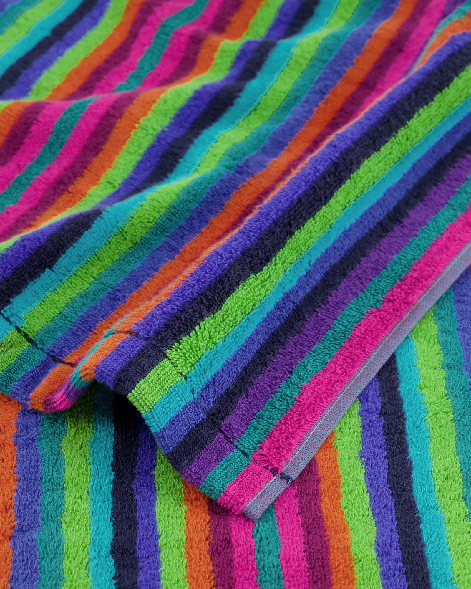 Cawö - Life Style Streifen 7048 - Farbe: 84 - multicolor - Saunatuch 70x180 cm