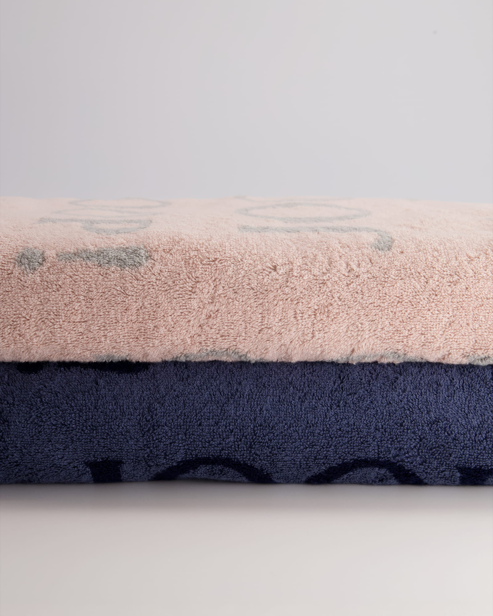 JOOP! Active Repeat 1684 Saunatuch - 80x180 cm - Farbe: Rose - 27