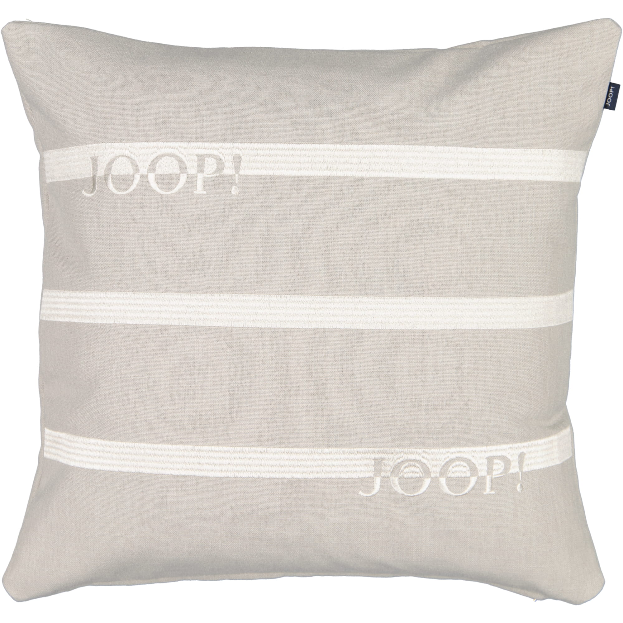 JOOP! Kissenhüllen Trace Silber - 010 - 50x50 cm