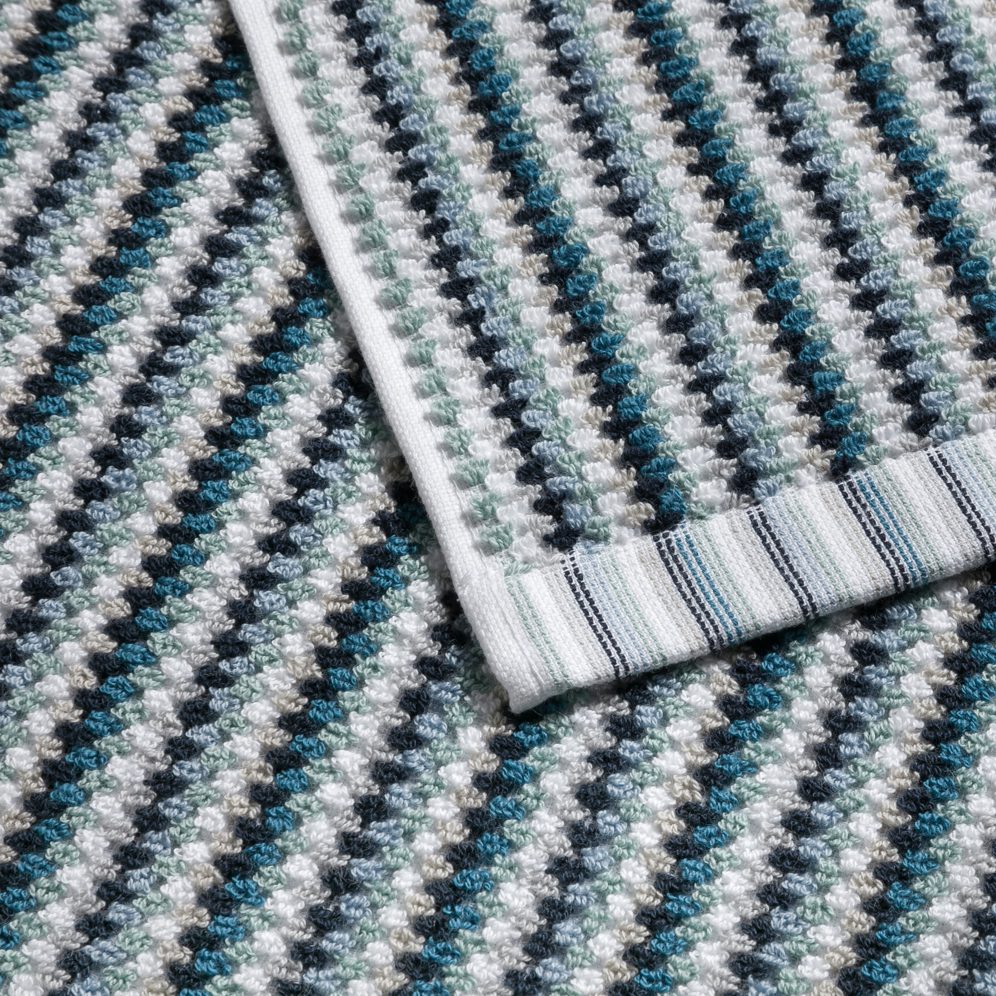 Möve Handtücher Bliss Bunt blue/green - 051
