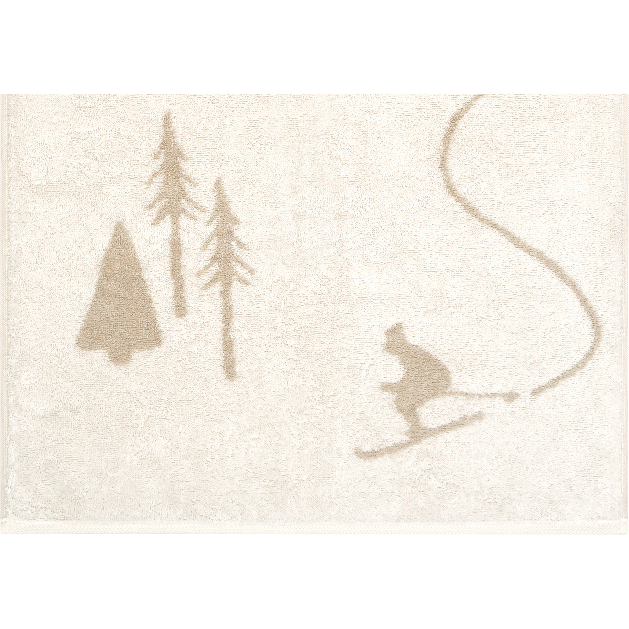 Cawö Handtücher WINTER EDITION Skifahrer 6272 beige/natur - 33