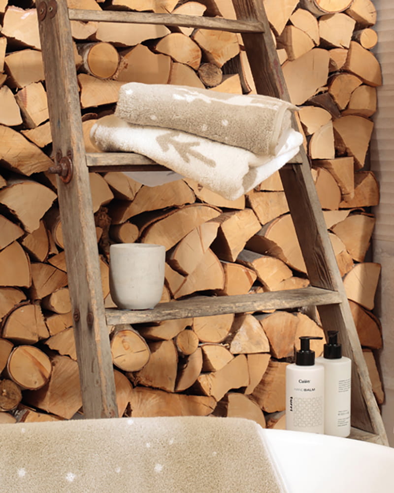 Cawö Handtücher WINTER EDITION Schneekristalle 6270 beige/natur - 33