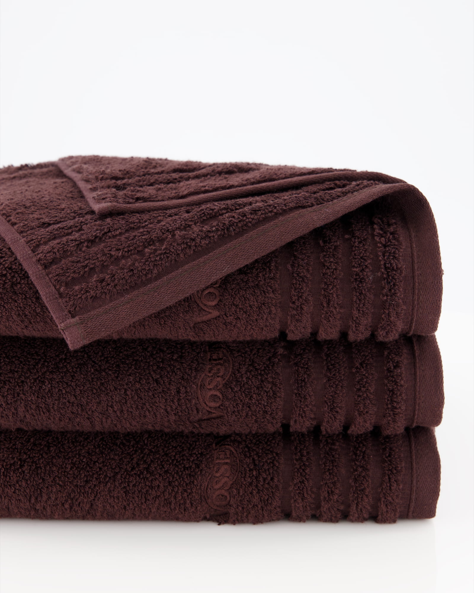 Vossen Handtücher Vienna Style Supersoft dark brown - 6930 - Badetuch 100x150 cm