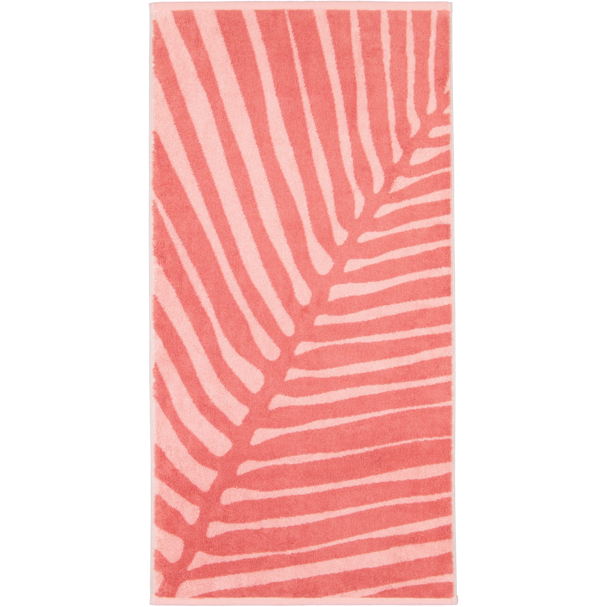 Villeroy & Boch Handtücher Coordinates Leaf 2558 - Farbe: coral - 22 - Handtuch 50x100 cm