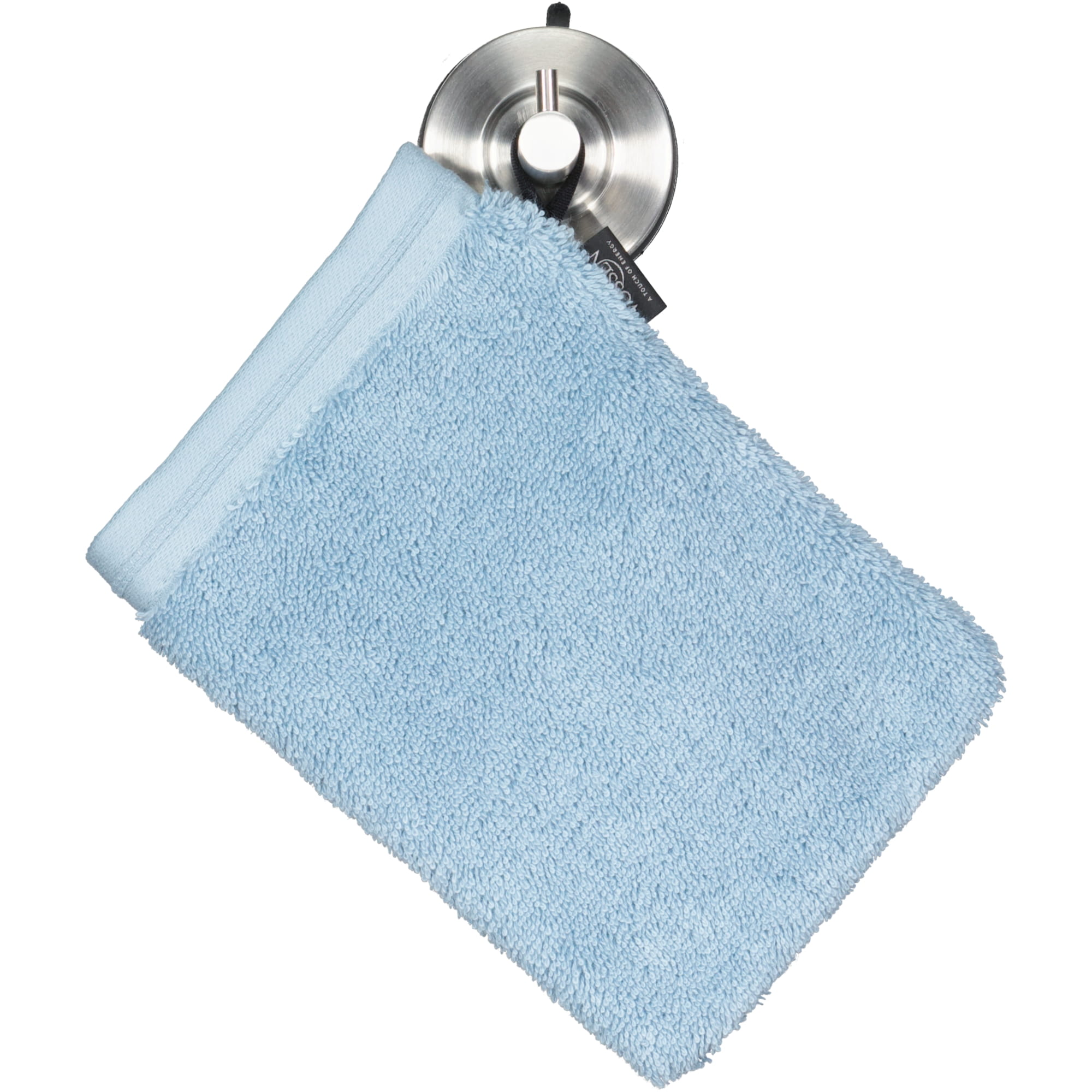 Vossen Handtücher Vegan Life waterfall - 4460 - Waschhandschuh 16x22 cm